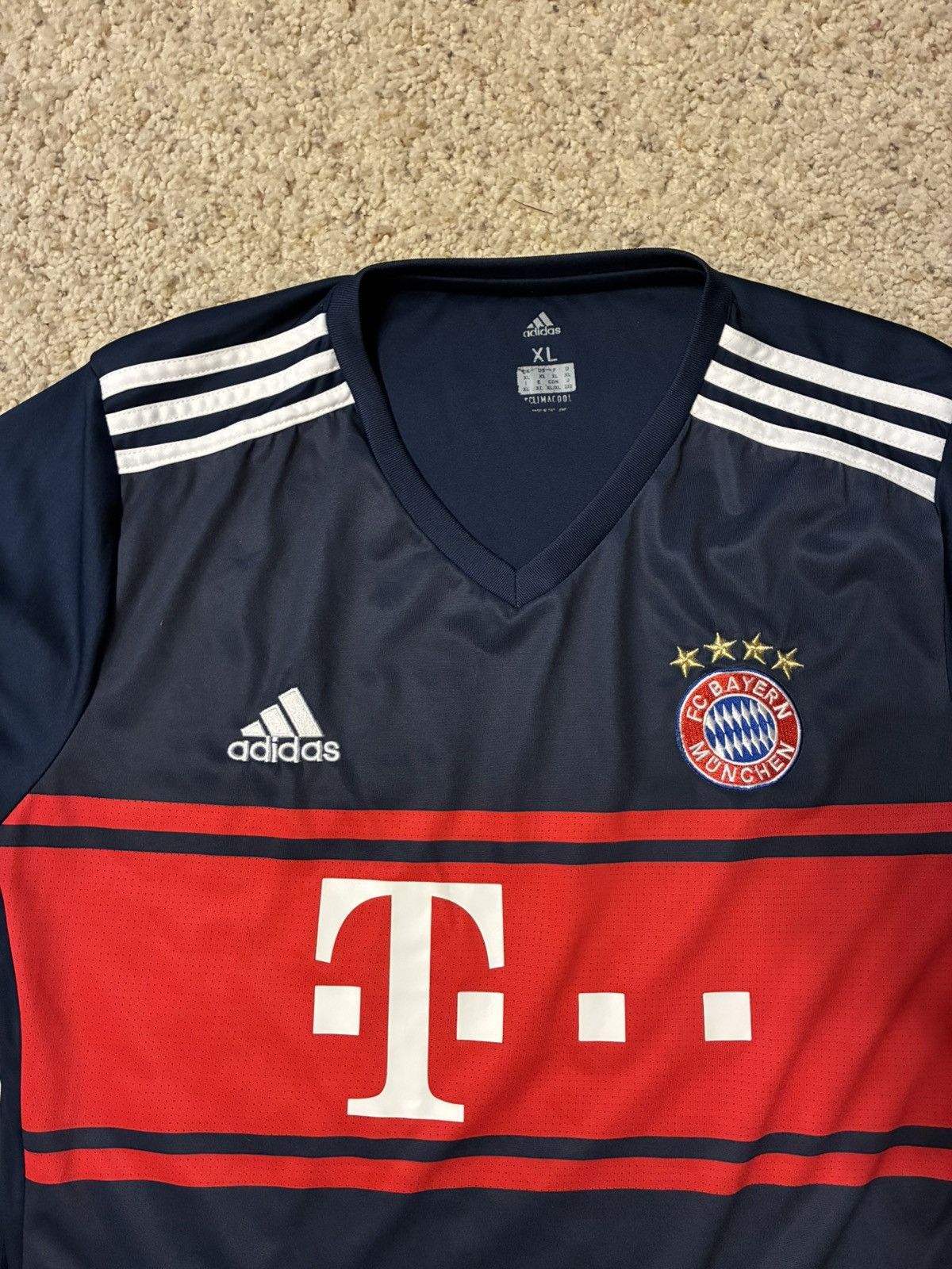 Adidas Bayern Munich 17/18 Muller Jersey Size US XL / EU 56 / 4 - 2 Thumbnail