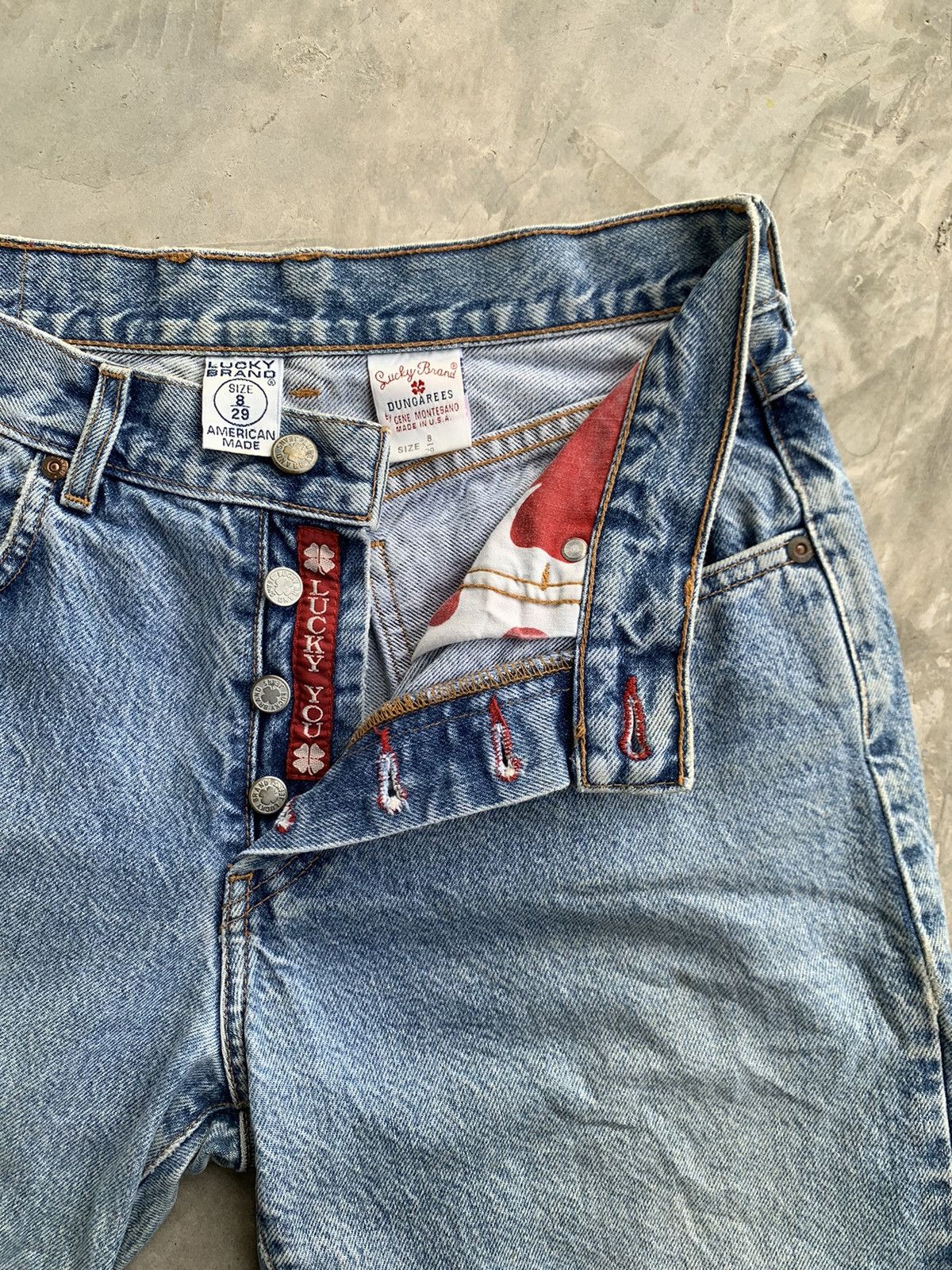Designer × Lucky Brand × Vintage Lucky Brand By Cene Montesano Made In Usa Size US 30 / EU 46 - 7 Thumbnail