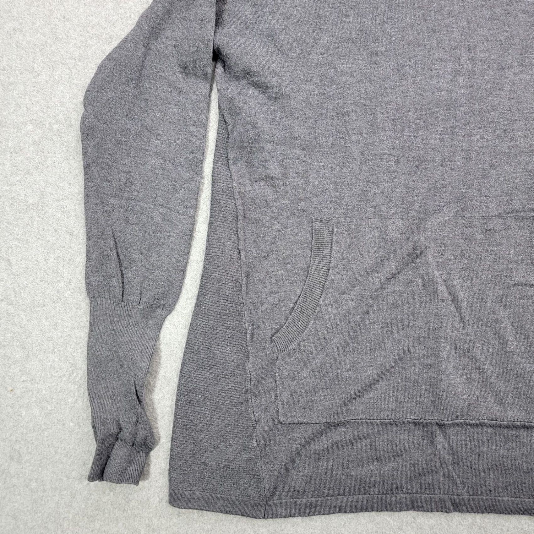 Vintage Sioni Athleisure Women’s Medium Pullover Hooded Sweater Hoodie Blue Slim/Regular Solid Sweatshirt Womens M Hooded pullover Size M / US 6-8 / IT 42-44 - 4 Thumbnail