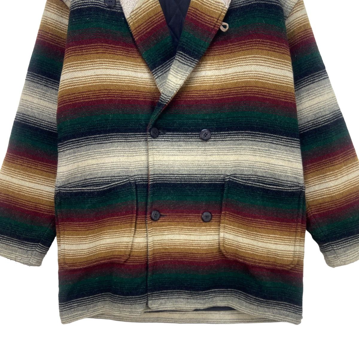 Woolrich Woolen Mills Vintage Woolrich Double Breasted Wool Heavy Coat Size US M / EU 48-50 / 2 - 10 Thumbnail
