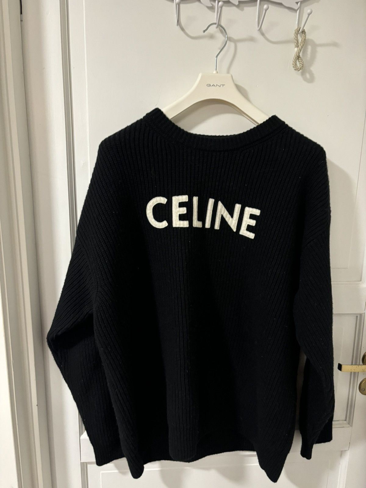 Celine Oversized logo sweater Size US M / EU 48-50 / 2 - 1 Thumbnail