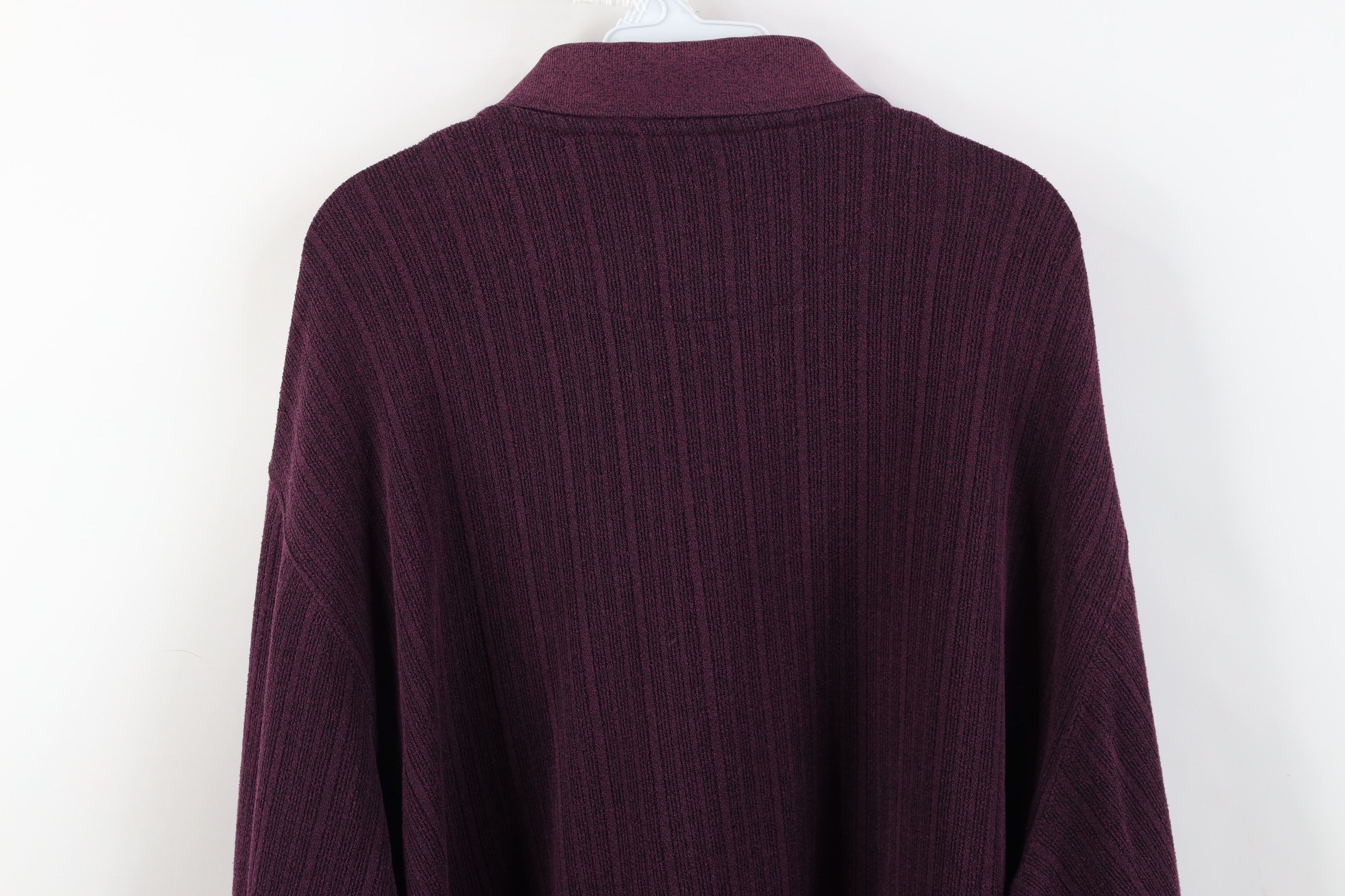 Vintage Vintage 90s Y2K Streetwear Fleece Long Sleeve Rugby Polo Size US XXL / EU 58 / 5 - 10 Thumbnail