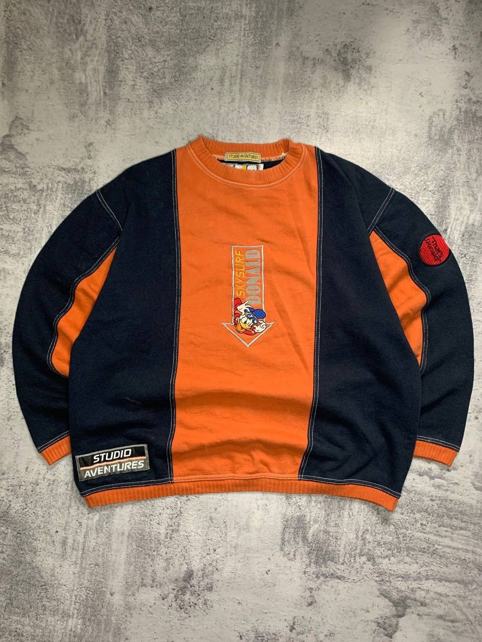 Disney × Vintage Crazy Vintage 90s Disney Donald Duck Sweatshirt Size US M / EU 48-50 / 2 - 4 Thumbnail