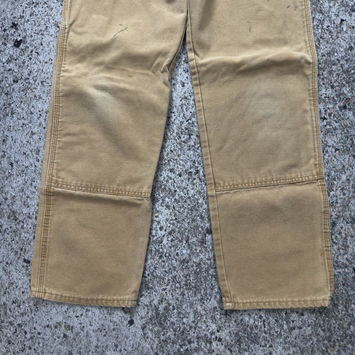 Vintage Dickies Thrashed Faded Distressed Carpenter Pants ERD Grunge Size US 31 - 6 Thumbnail