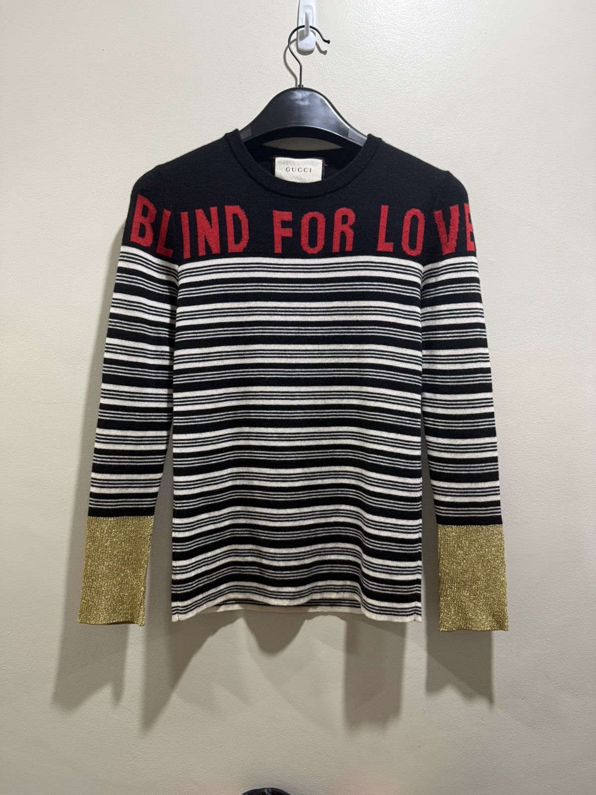 Gucci Gucci Blind For Love Sweater Size S / US 4 / IT 40 - 1 Thumbnail
