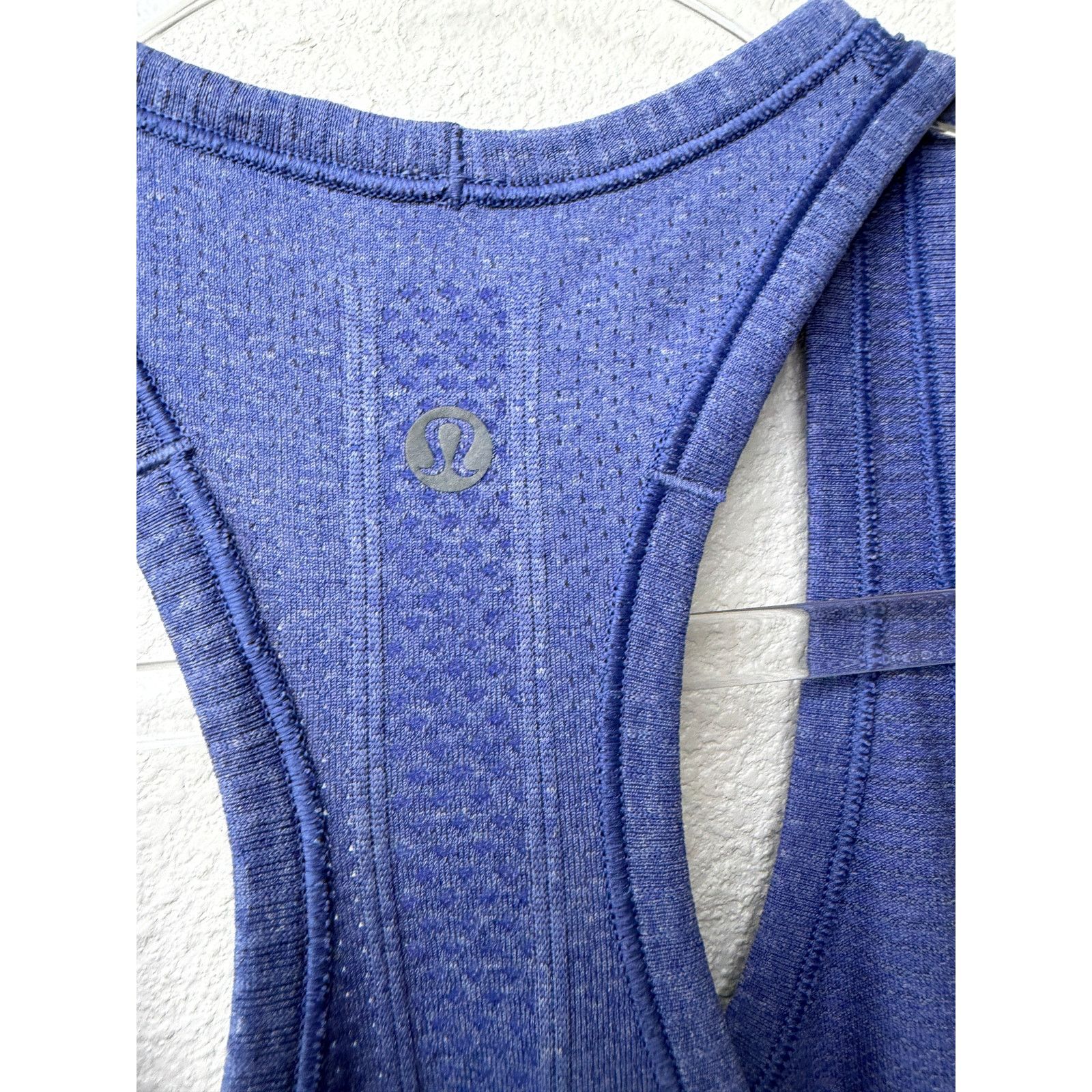 Lululemon Lululemon Swiftly Tech Racerback Tank Top Blue Seamless 4 Size S / US 4 / IT 40 - 6 Thumbnail
