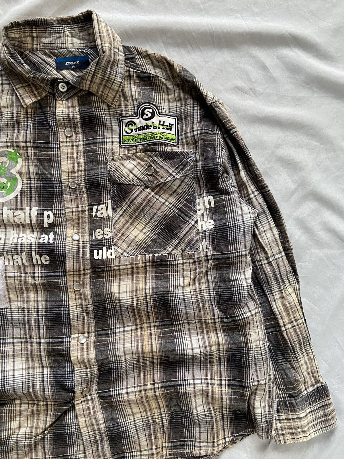 If Six Was Nine SHADE'S LETS GET TOGETHER BUTTON DOWN SHIRT Size US S / EU 44-46 / 1 - 3 Thumbnail