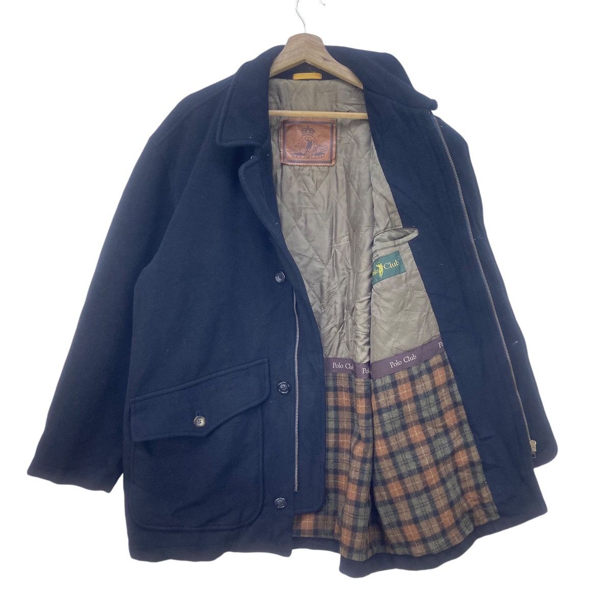 Beverly Hills Polo Club × Vintage Vintage Polo Club American Classics Wool Heavy Coat Size US L / EU 52-54 / 3 - 2 Thumbnail