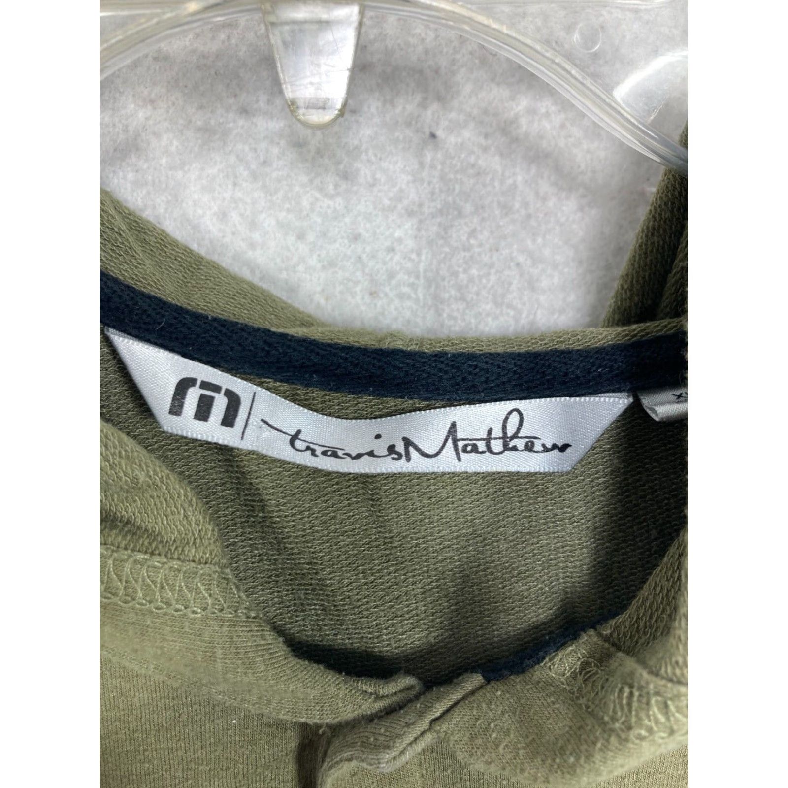 TravisMathew Travis Mathew Shirt Mens XL Green Hooded Polo Long Sleeve Sports Theme Size US XL / EU 56 / 4 - 6 Thumbnail