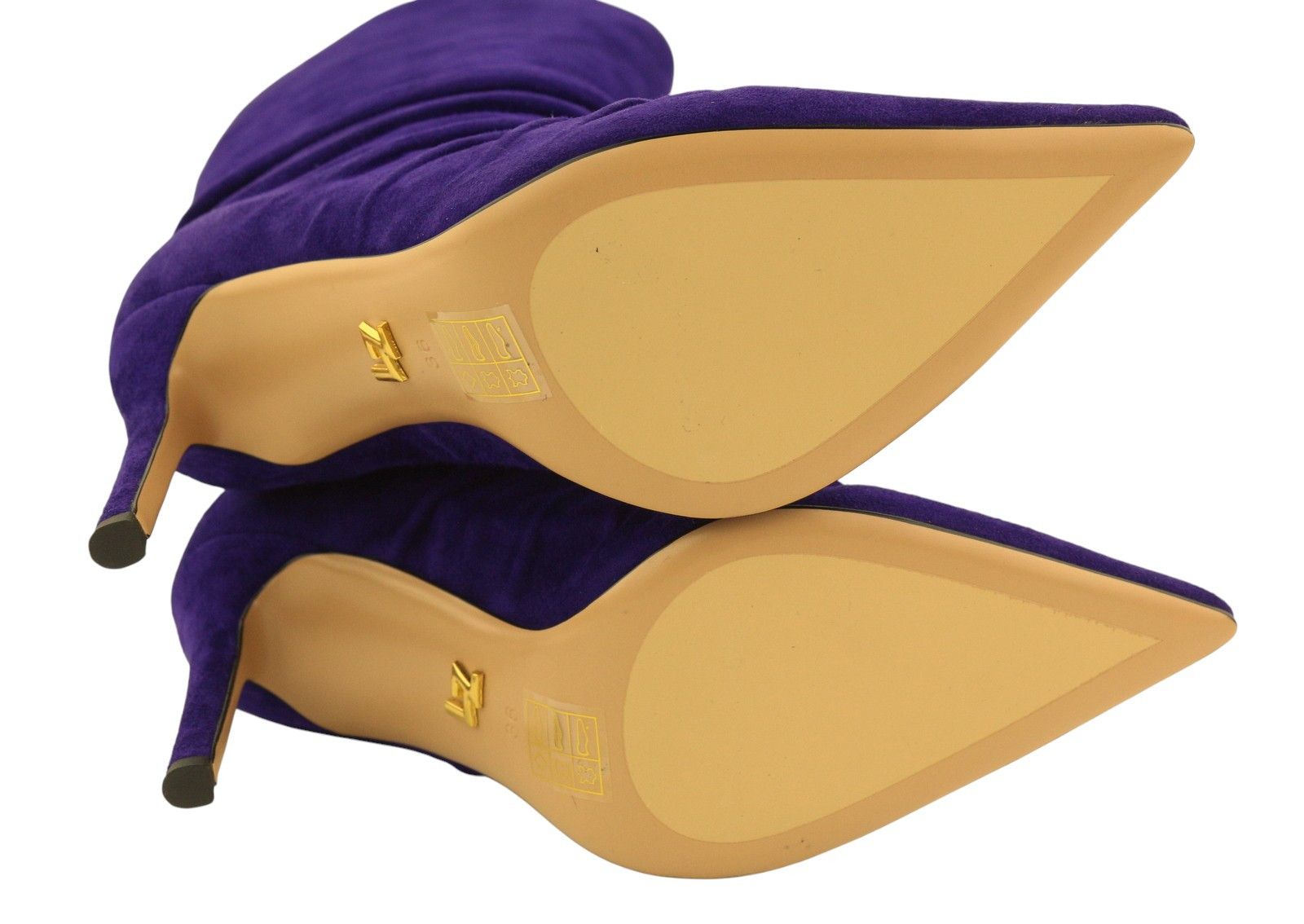 Other LOLA CRUZ FAYET EU36 Leather Heel 87537 Size US 5 / IT 35 - 8 Thumbnail