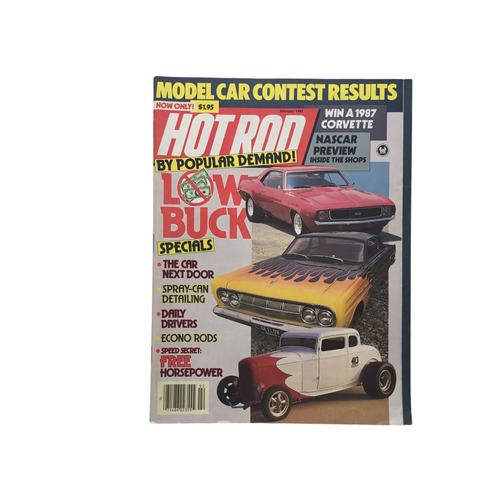 Other Hot Rod Magazine February 1987 Very Good Used Condition Size ONE SIZE - 1 Thumbnail