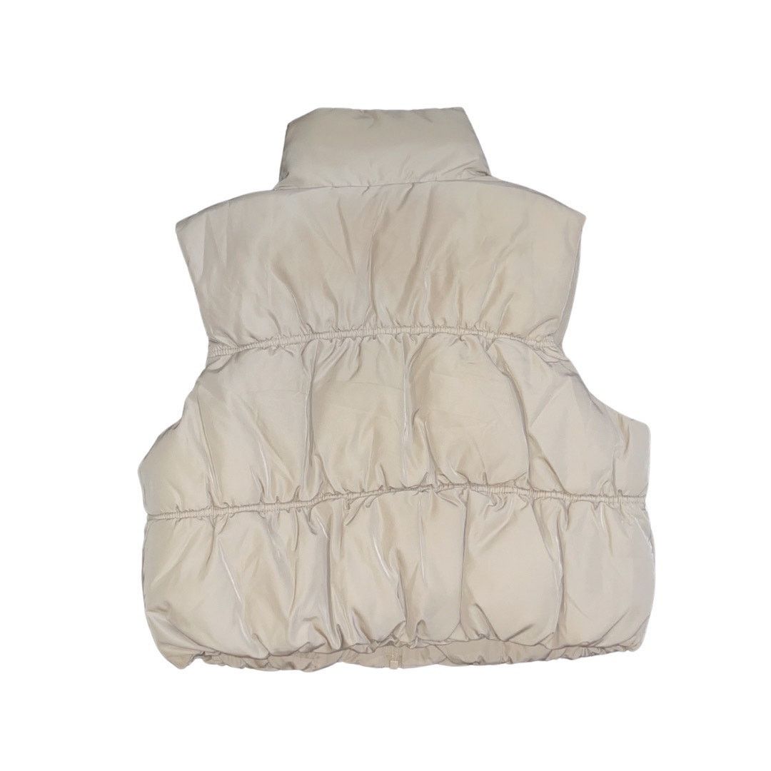 H&M Divided Cropped Puffer Sleeveless Mocked Neck Vest Sporty Size S / US 4 / IT 40 - 2 Thumbnail