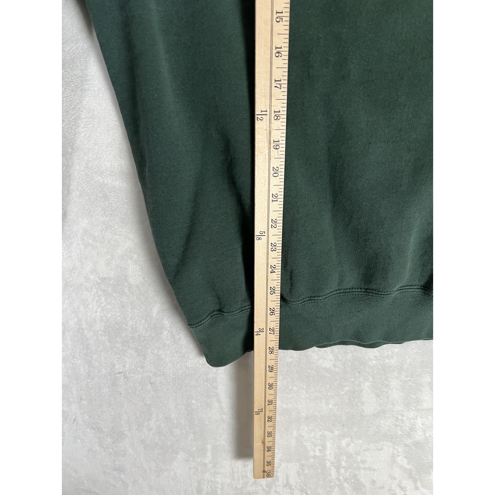 Vintage Vintage MunsingWear Sweatshirt Mens XL Green Blank Fleece Pu Size US XL / EU 56 / 4 - 3 Thumbnail