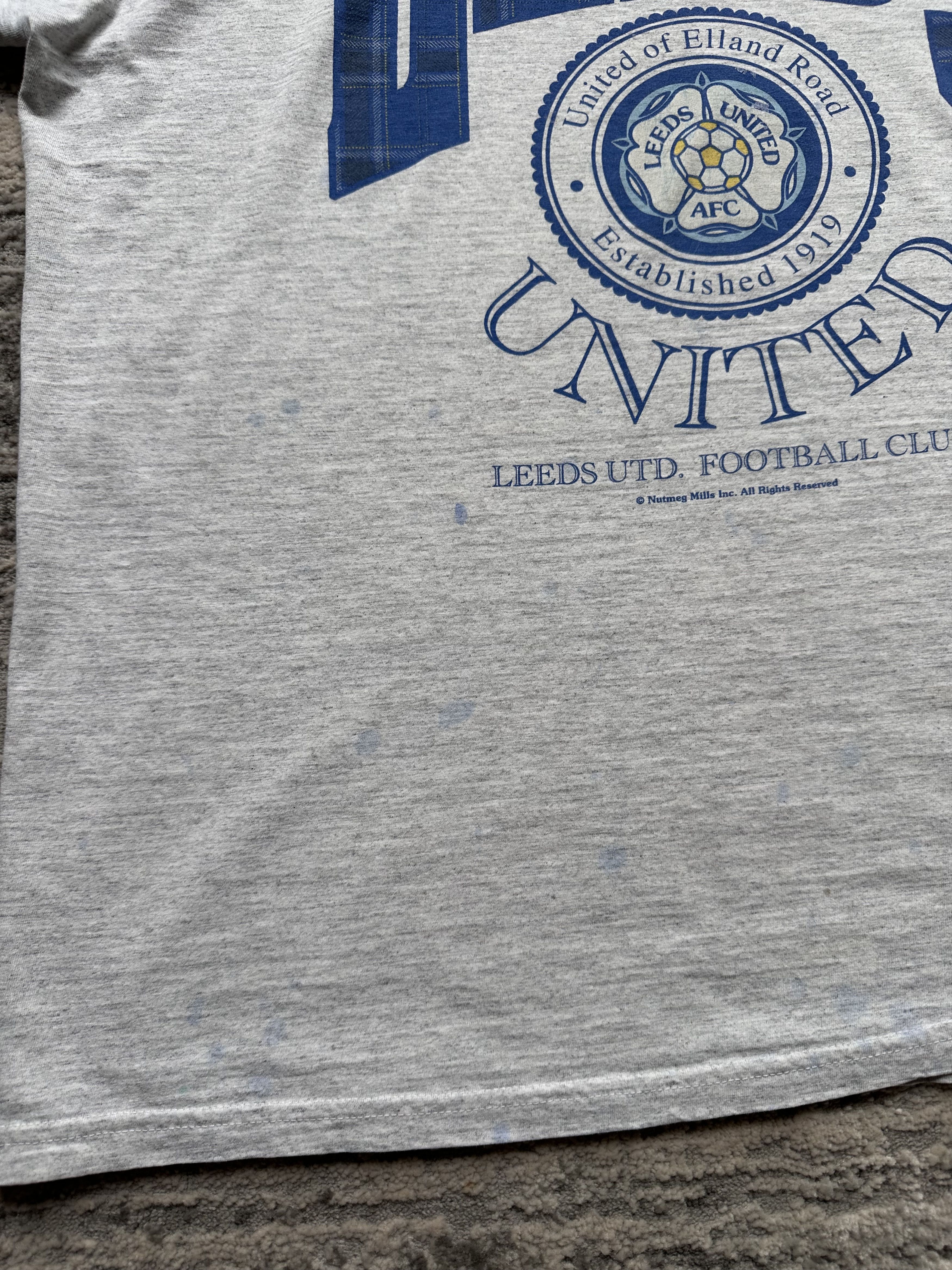 Vintage Leeds United vintage t shirt Size US XL / EU 56 / 4 - 5 Thumbnail