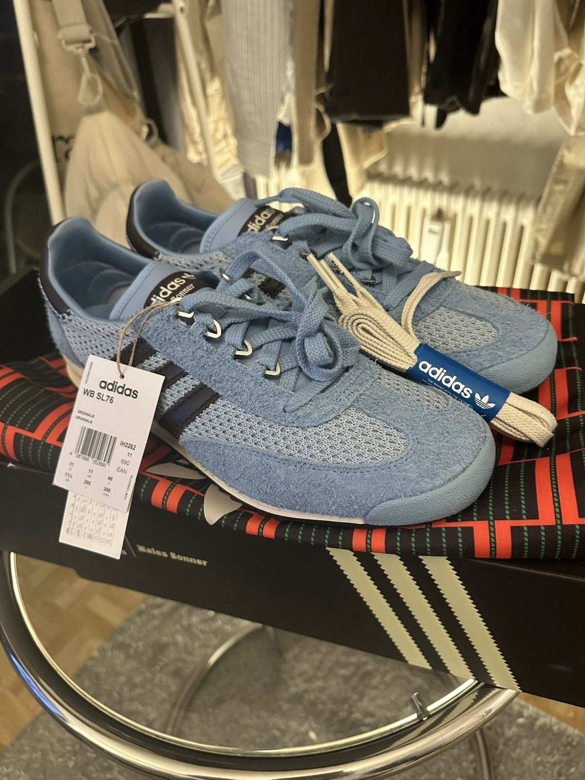 Adidas × Wales Bonner Adidas Originals x Wales Bonner SL76 Size US 11.5 / EU 44-45 - 1 Thumbnail
