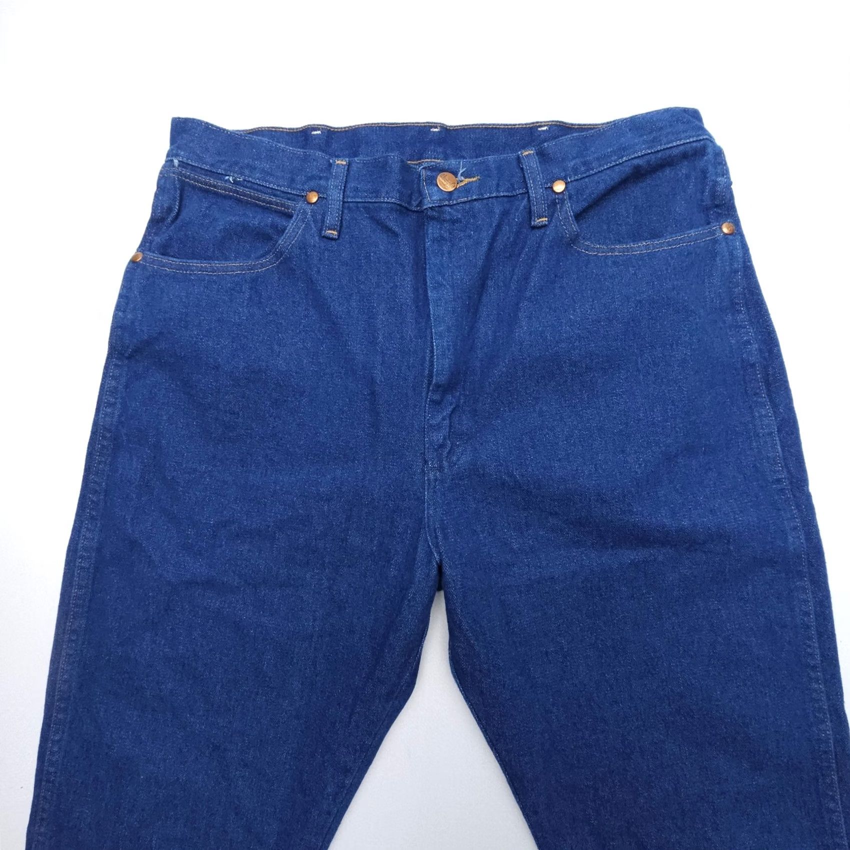 Wrangler Wrangler Cowboy Cut Jeans Womens Size 15 x 32 Dark Denim Straight 90s Southwestern Mens (adjusted? ) Size 36" / US 14 / IT 50 - 5 Thumbnail