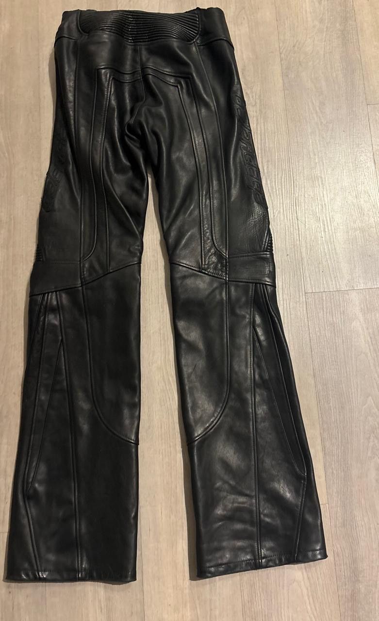 Balenciaga Balenciaga Women's Low Waist Biker Pants in Black Size 26" / US 2 / IT 38 - 6 Thumbnail