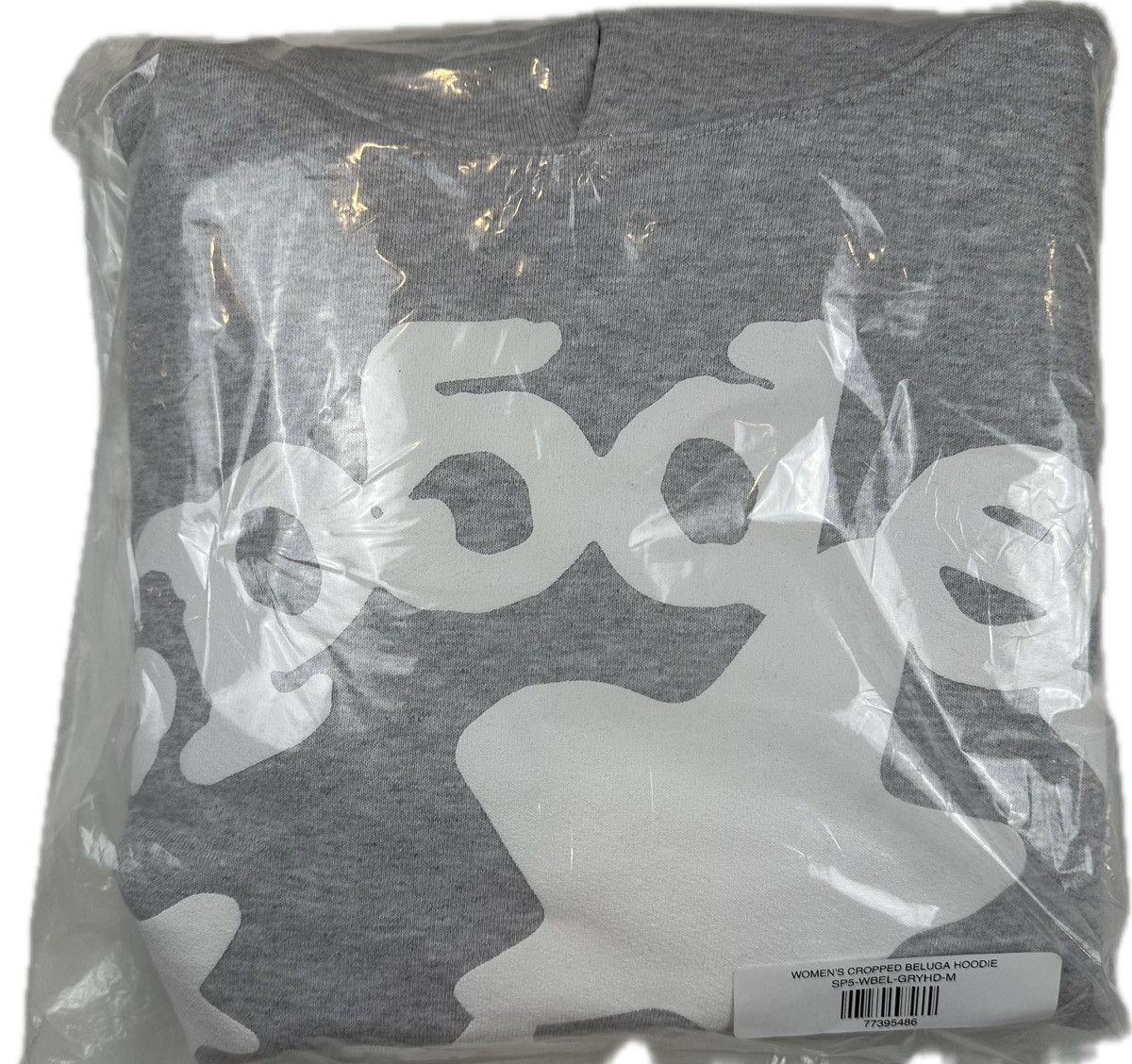 Sp5der Sp5der Women’s Cropped Beluga Hoodie Size M / US 6-8 / IT 42-44 - 7 Thumbnail