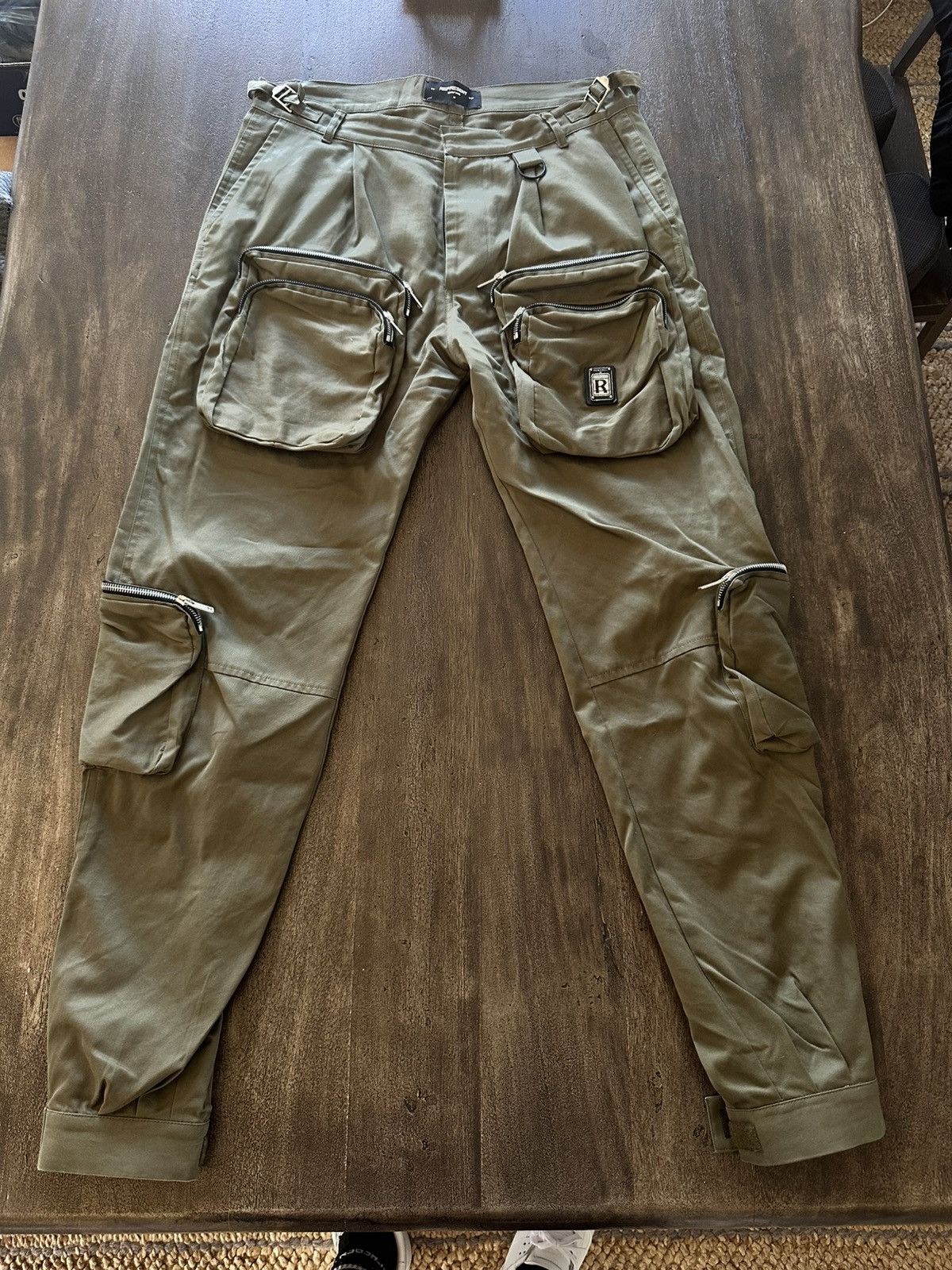 Represent Clo. Green Cargo Pants FW19 - Medium Size US 32 / EU 48 - 1 Thumbnail