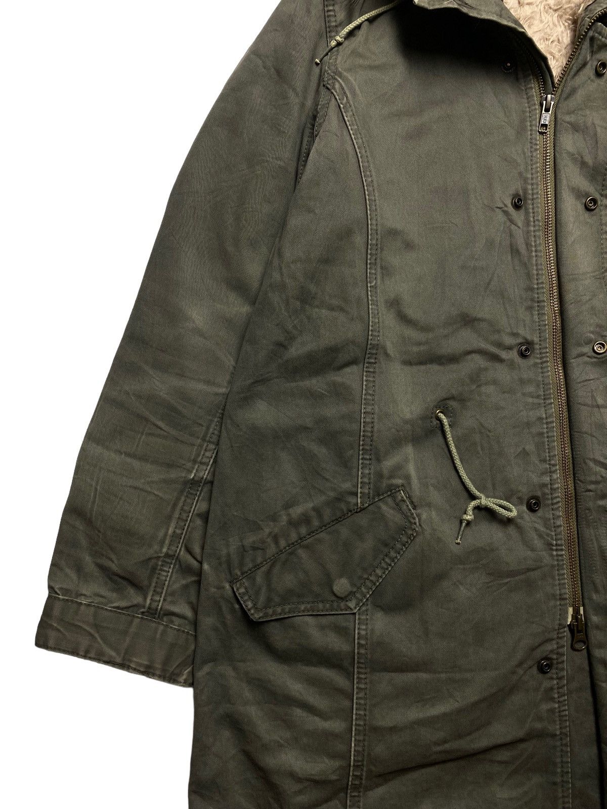 If Six Was Nine 2000s Dendrobium - Raccoon Hoodie Canvas Parka Jacket Size US L / EU 52-54 / 3 - 3 Thumbnail