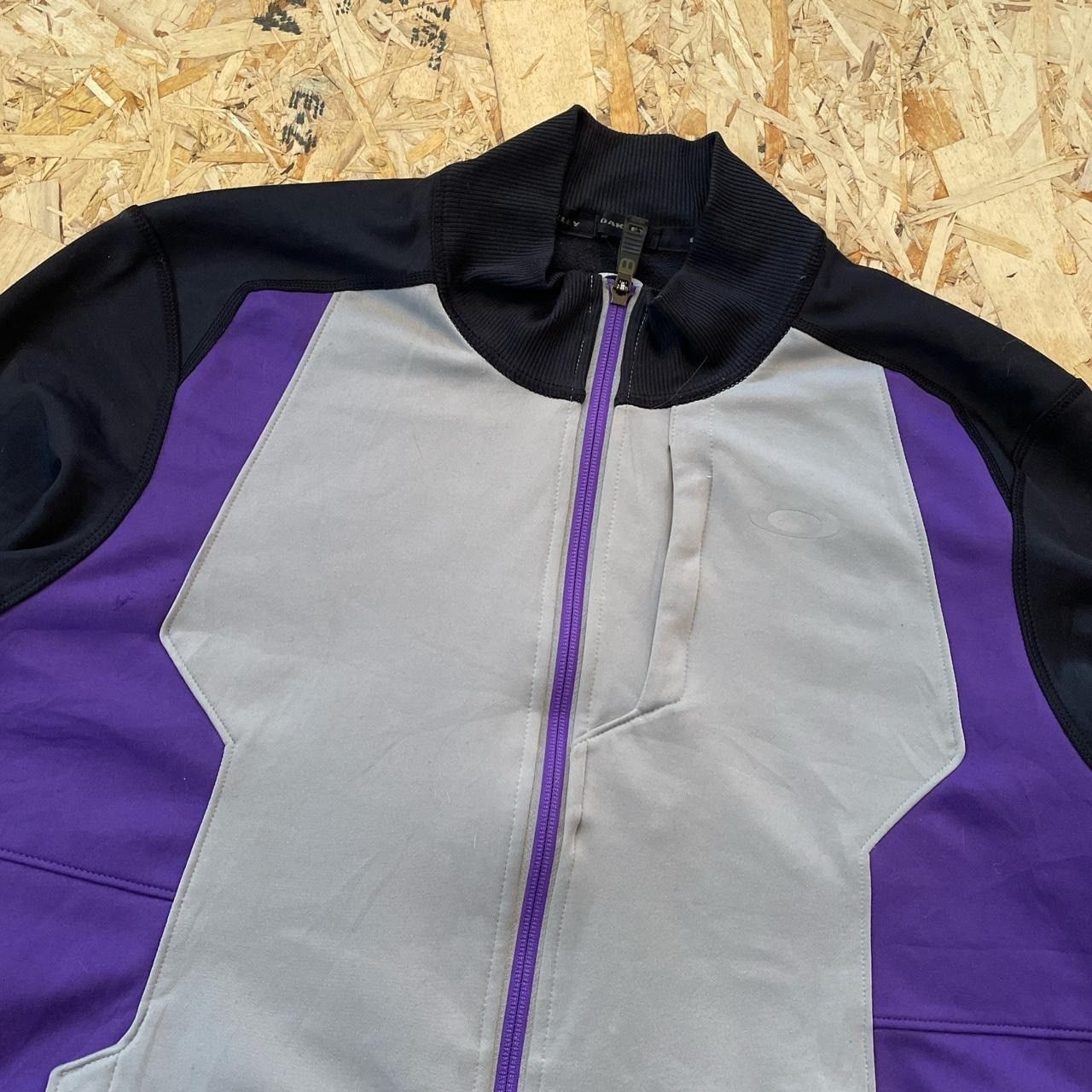 Oakley × Vintage Vintage Y2k Oakley Zip Up Size US L / EU 52-54 / 3 - 3 Thumbnail