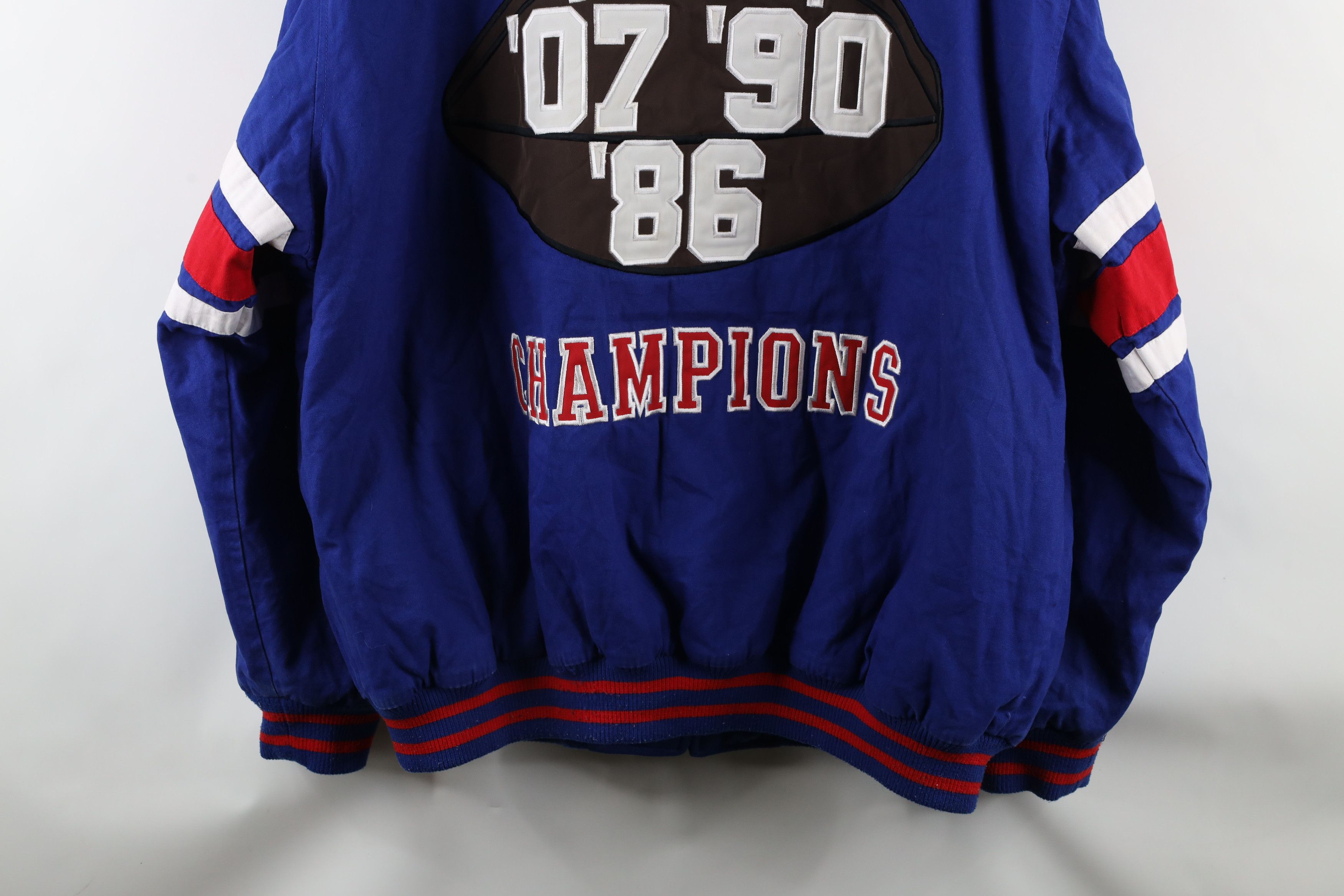 Vintage Vintage Y2K Reversible Bowl Champs New York Giants Jacket Size US XXL / EU 58 / 5 - 22 Thumbnail