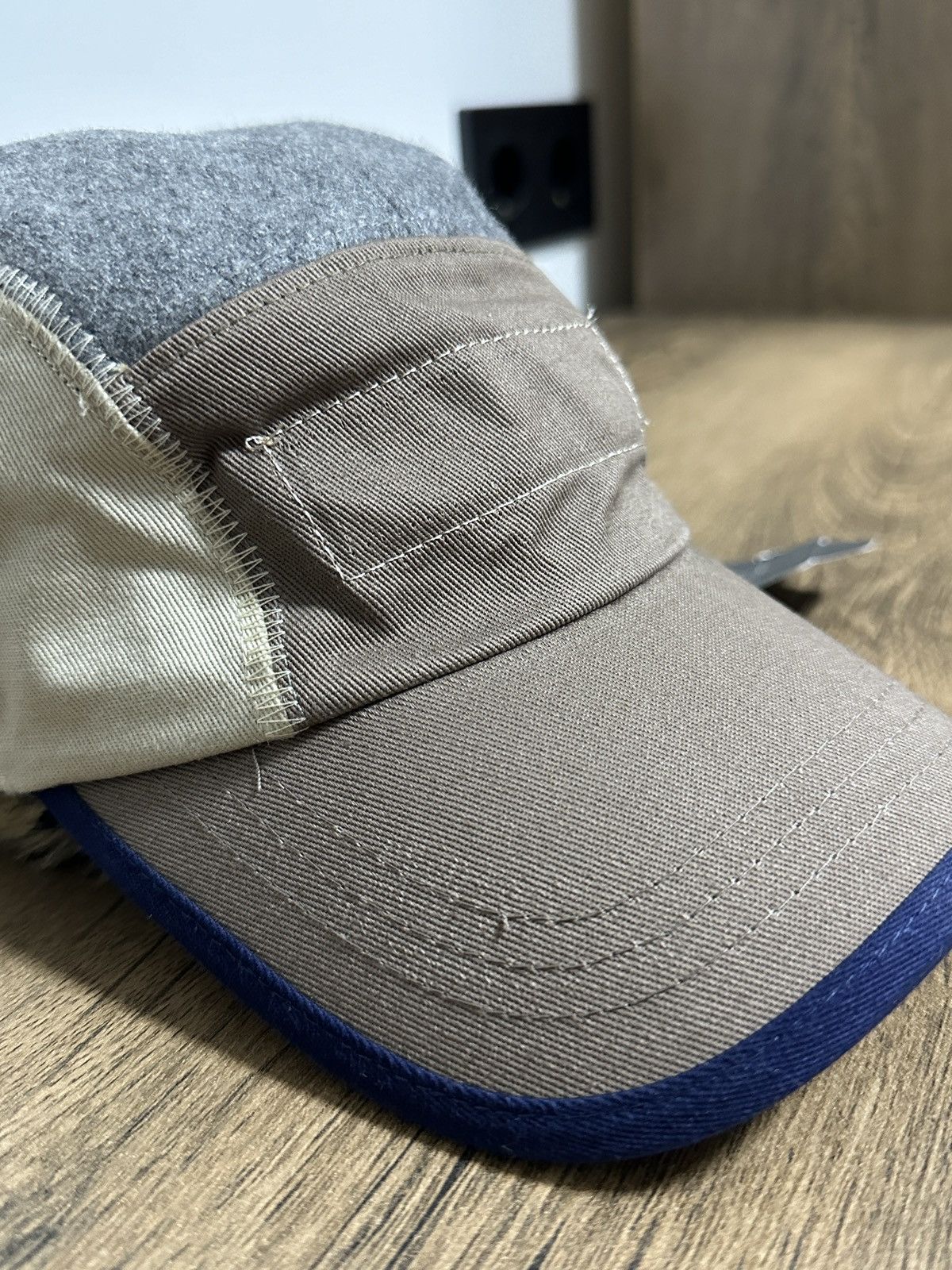 Armani Exchange × Giorgio Armani NEW! Spring 2013 Armani Exchange Patchwork Cap Size ONE SIZE - 3 Thumbnail