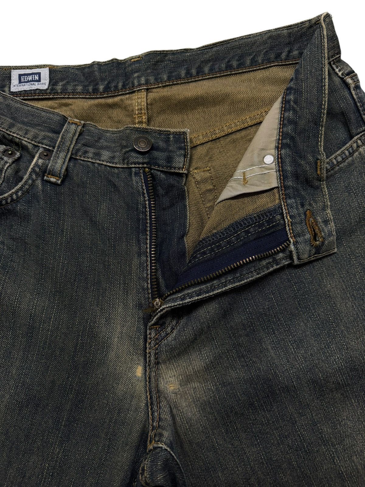 Edwin Vintage Edwin 403 Japanese Denim Jeans | Regular Straight 32 Size US 32 / EU 48 - 9 Thumbnail