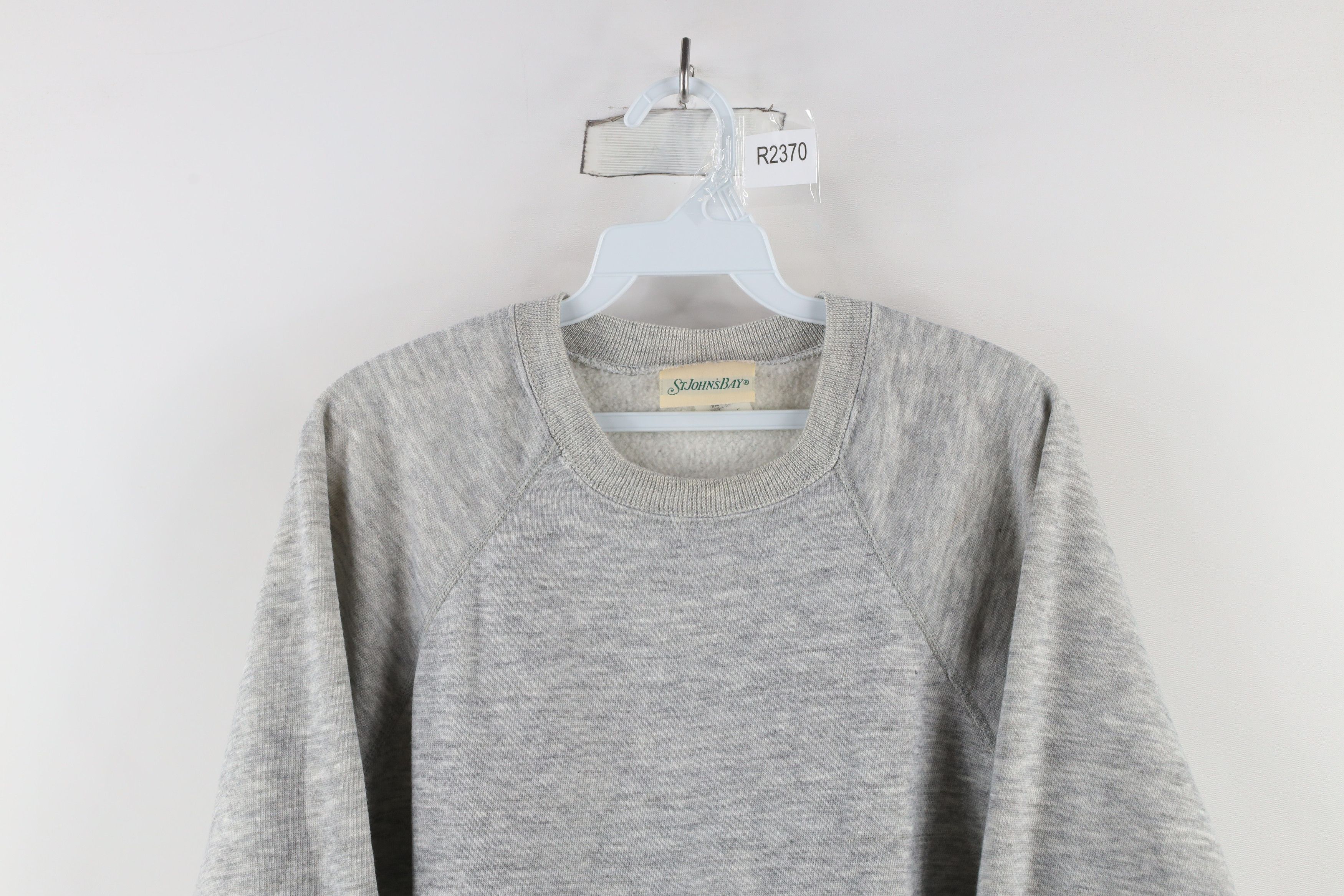 Vintage Vintage 90s Streetwear Triblend Crewneck Sweatshirt Gray USA Size US XL / EU 56 / 4 - 2 Thumbnail