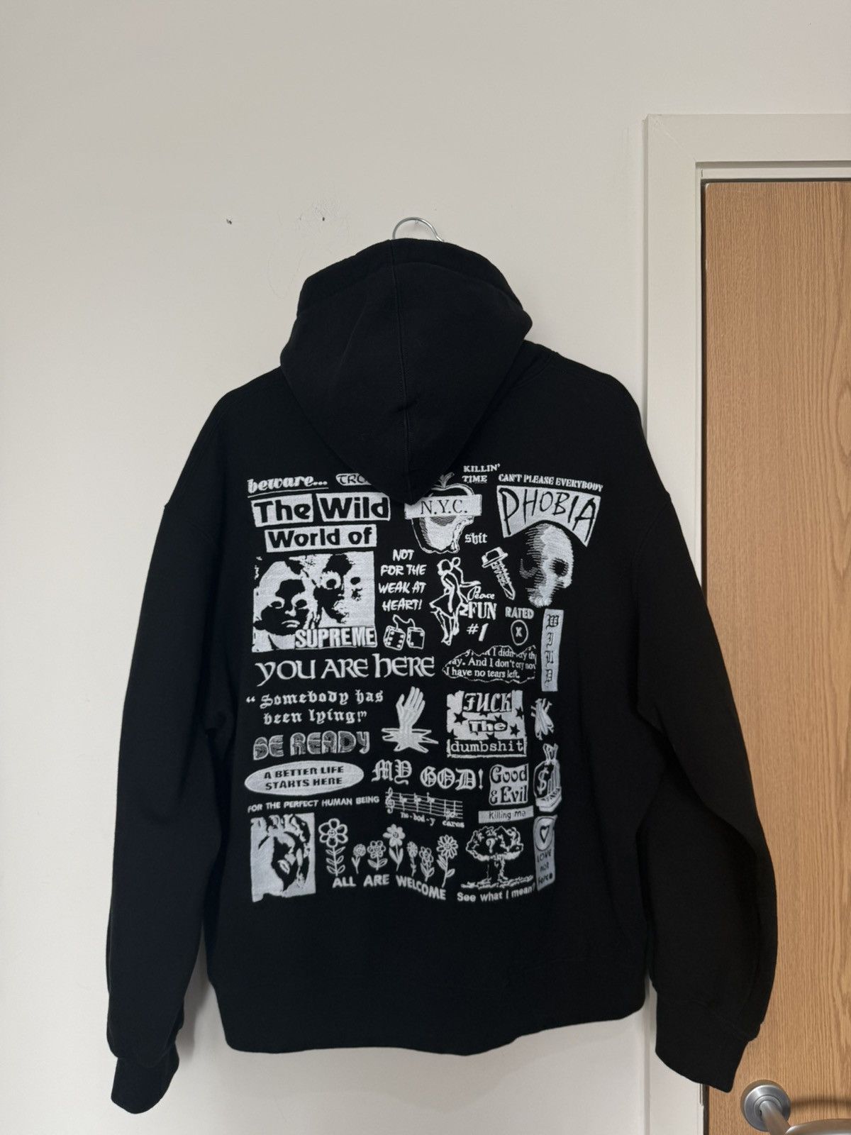 Supreme Supreme Pitbulls embroidered hoodie | Grailed