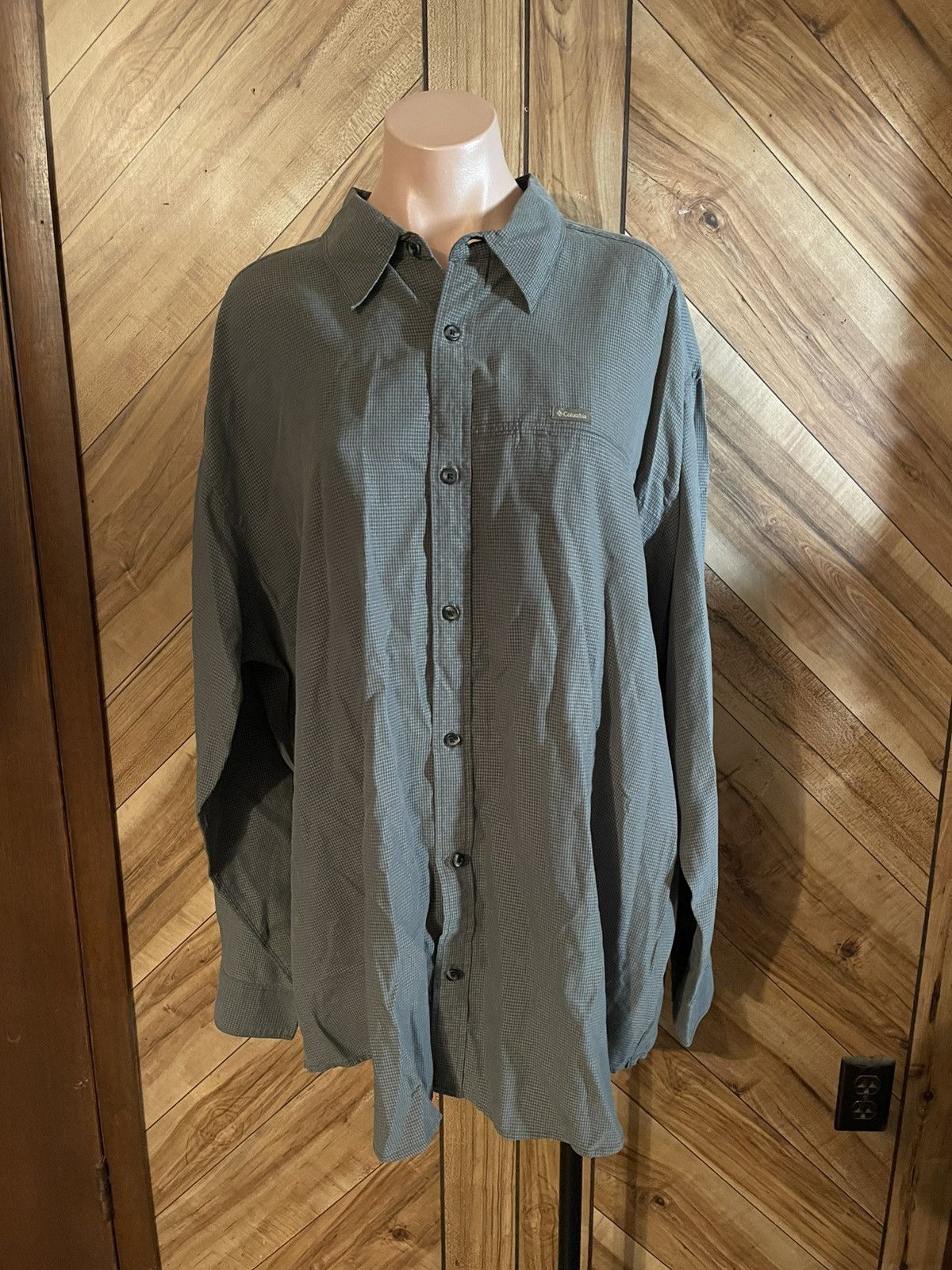 Columbia Columbia Men's XXL Long Sleeve Khaki Hiking Fishing Shirt Size US XXL / EU 58 / 5 - 2 Thumbnail