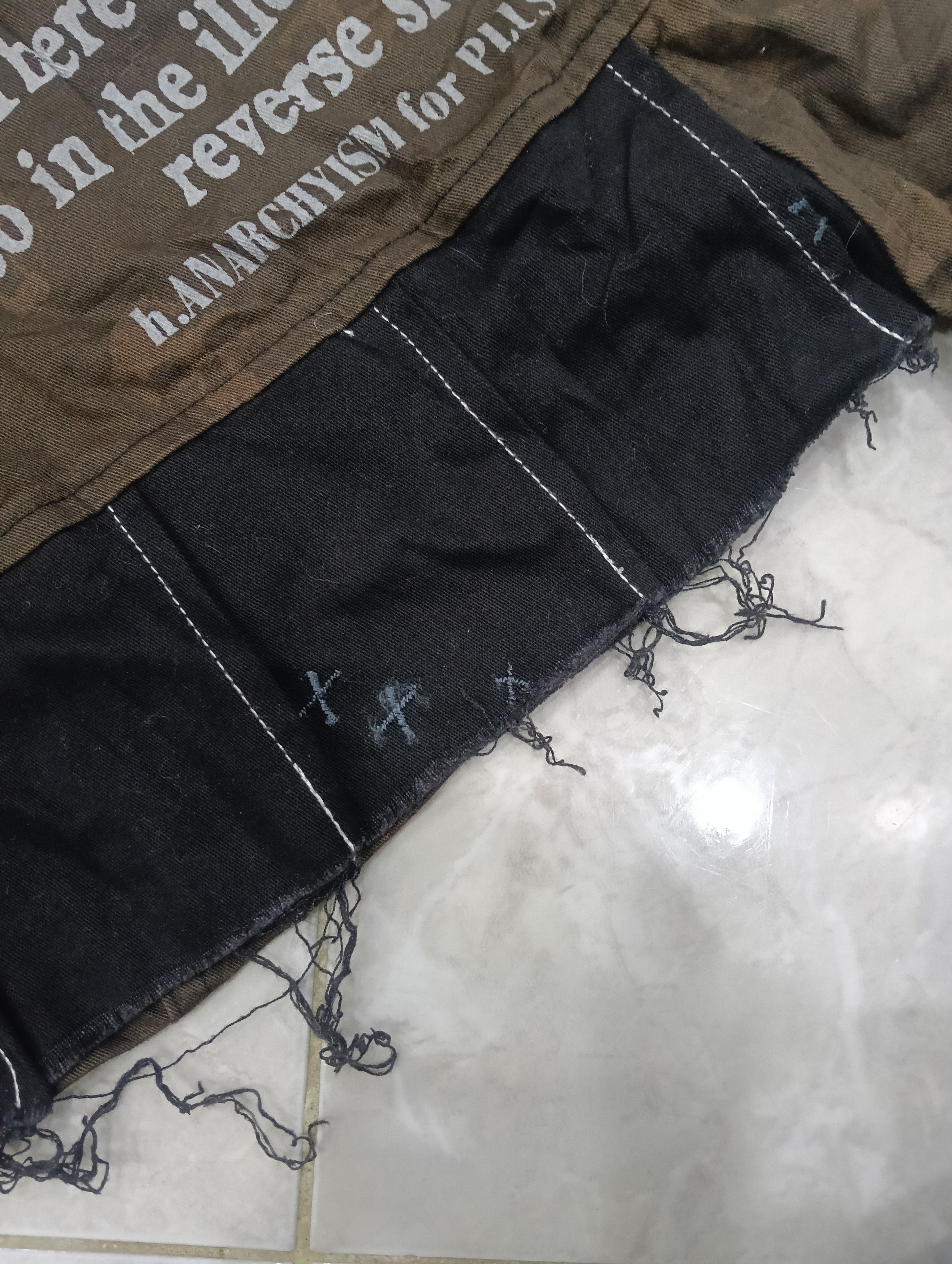 Seditionaries Forever Anarchy h.Anarchyism For Plus Skirt Size 30" / US 8 / IT 44 - 6 Thumbnail