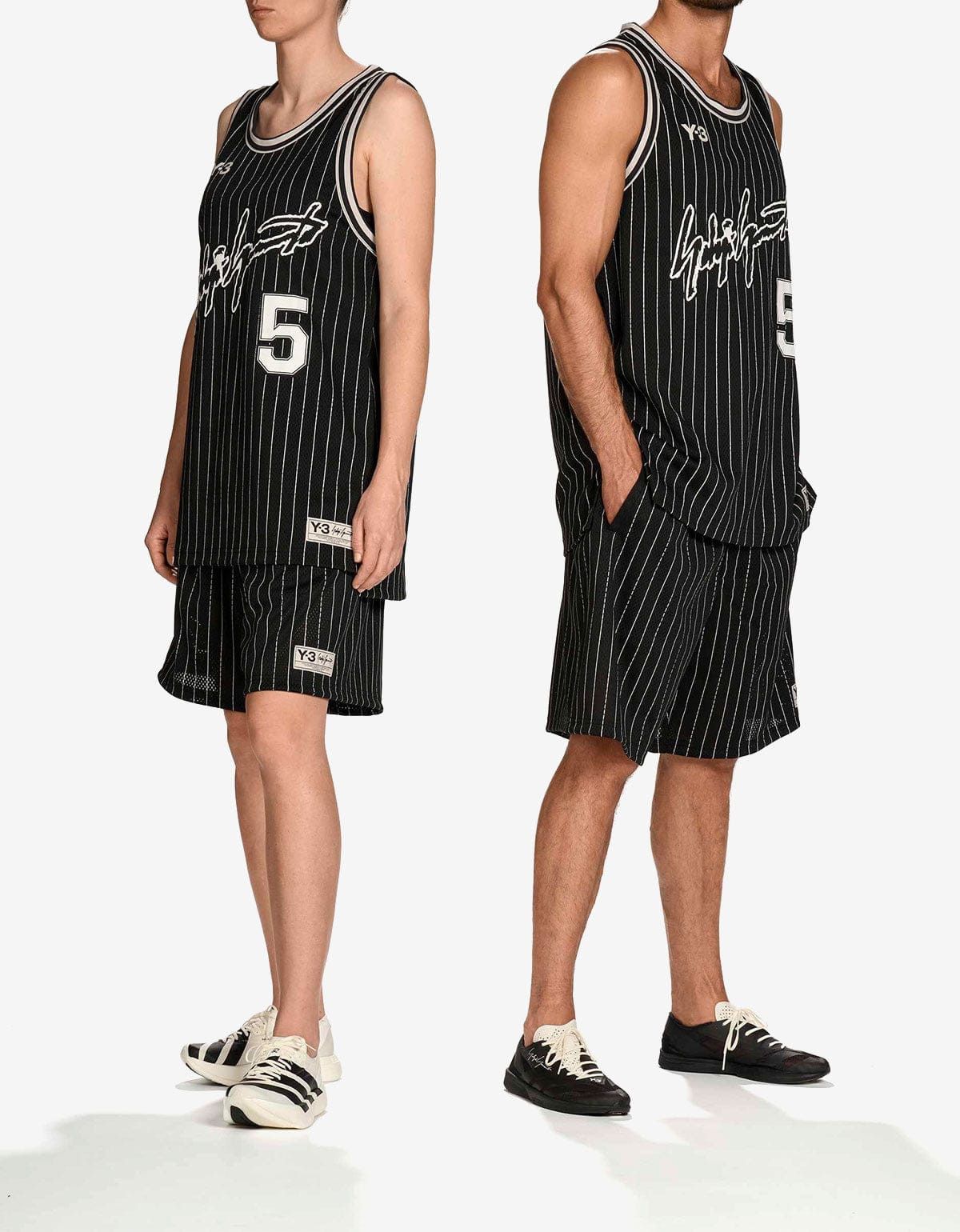 Y-3 Y-3 Black Elite 5 AE Basketball Jersey Size US M / EU 48-50 / 2 - 2 Thumbnail