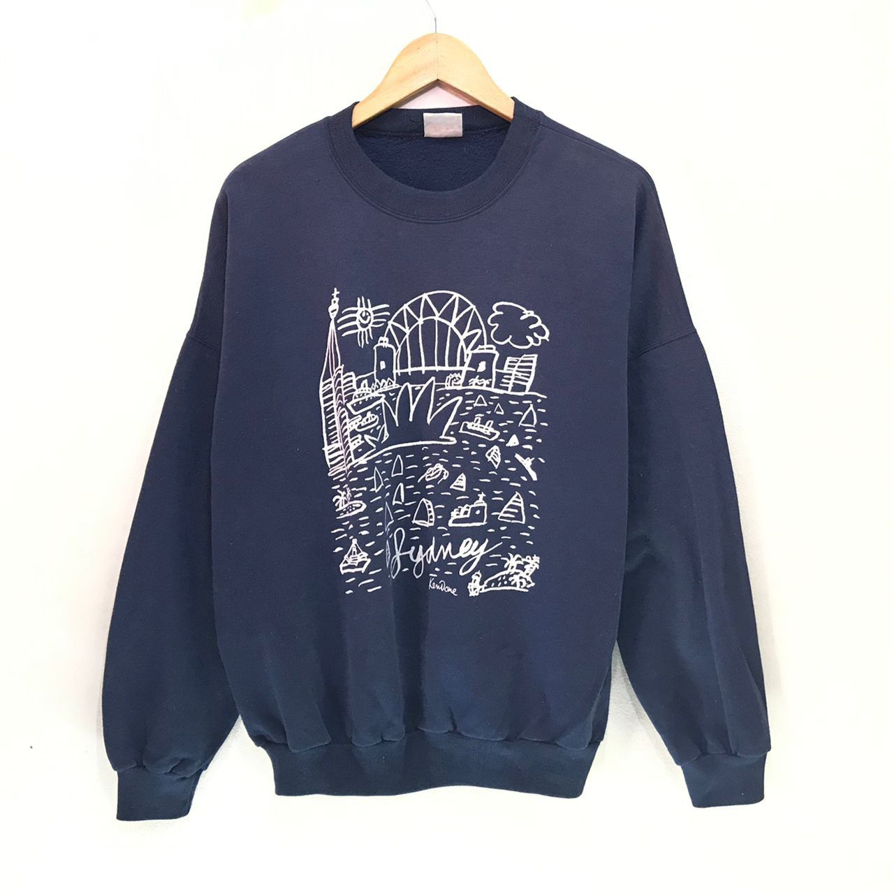 Vintage Done Art And Design sweatshirt Size US L / EU 52-54 / 3 - 2 Thumbnail