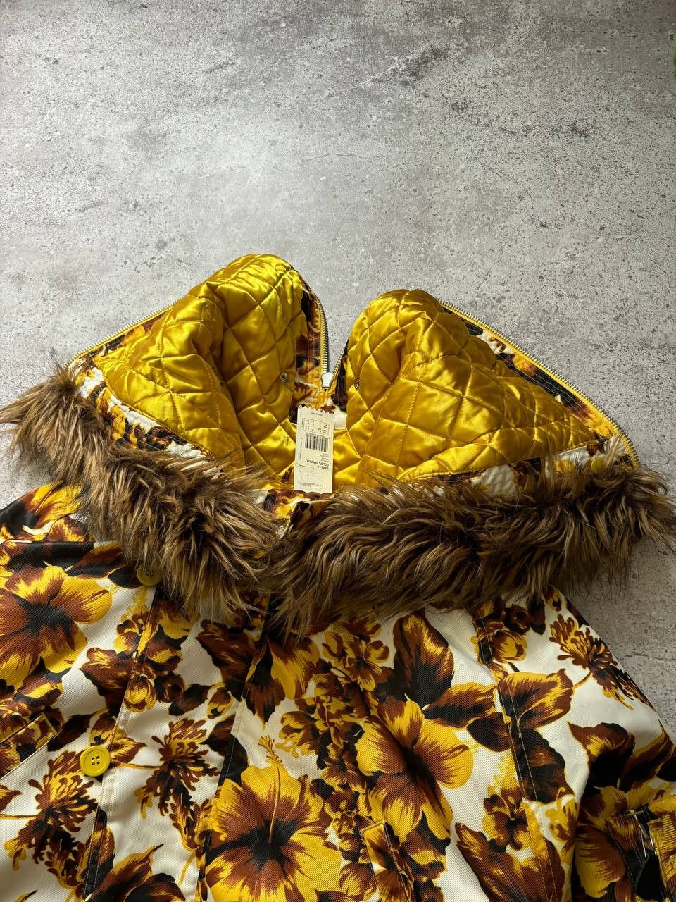 Adidas × Jeremy Scott Jeremy Scott Oversize Bomber Full Zip Fur Hood Size M / US 6-8 / IT 42-44 - 5 Thumbnail