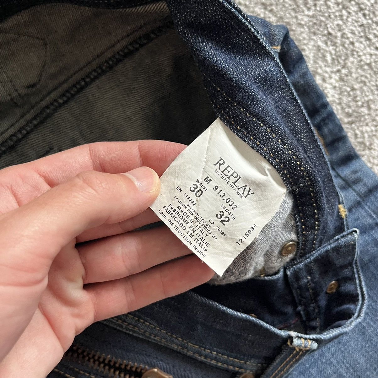 Replay Vintage Replay Rap Jeans Size US 32 / EU 48 - 7 Thumbnail