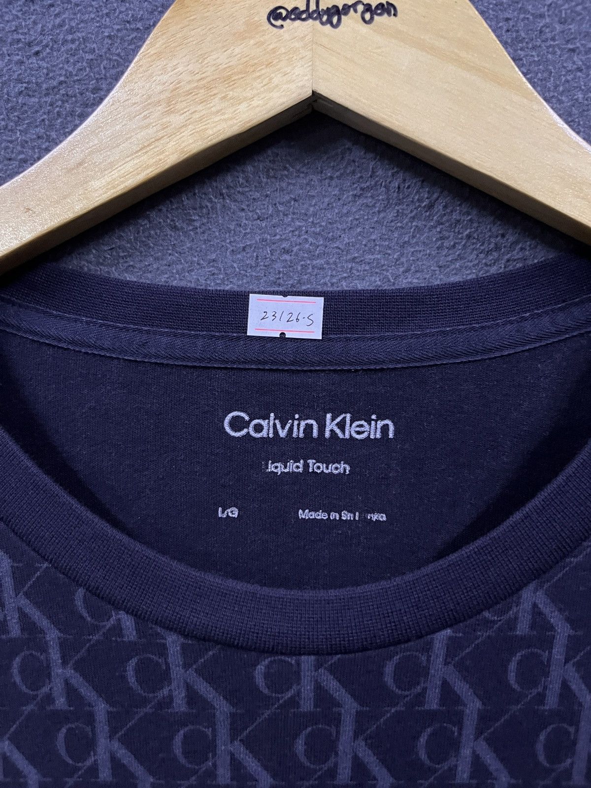 Calvin Klein CALVIN KLEIN MONOGRAM FULLPRINT TSHIRT Size US L / EU 52-54 / 3 - 4 Thumbnail