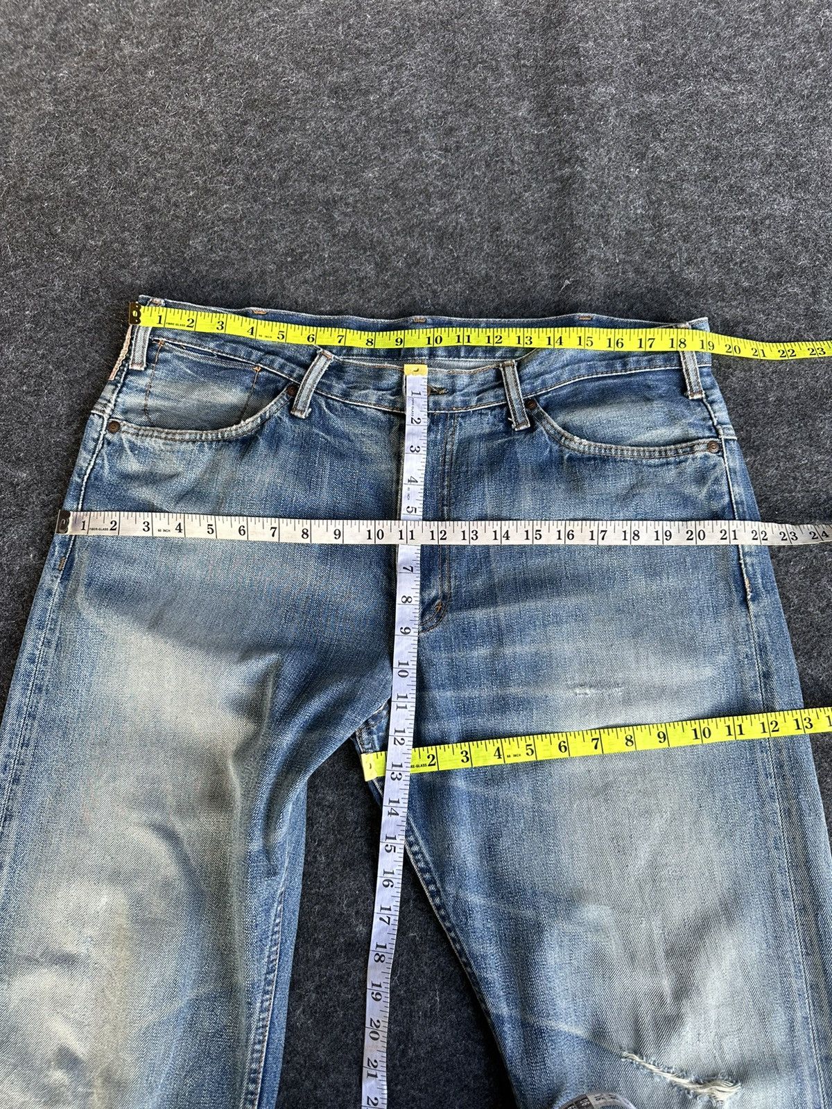 Big John Vintage Big John Loose Washed Denim D500 Size US 38 / EU 54 - 21 Thumbnail
