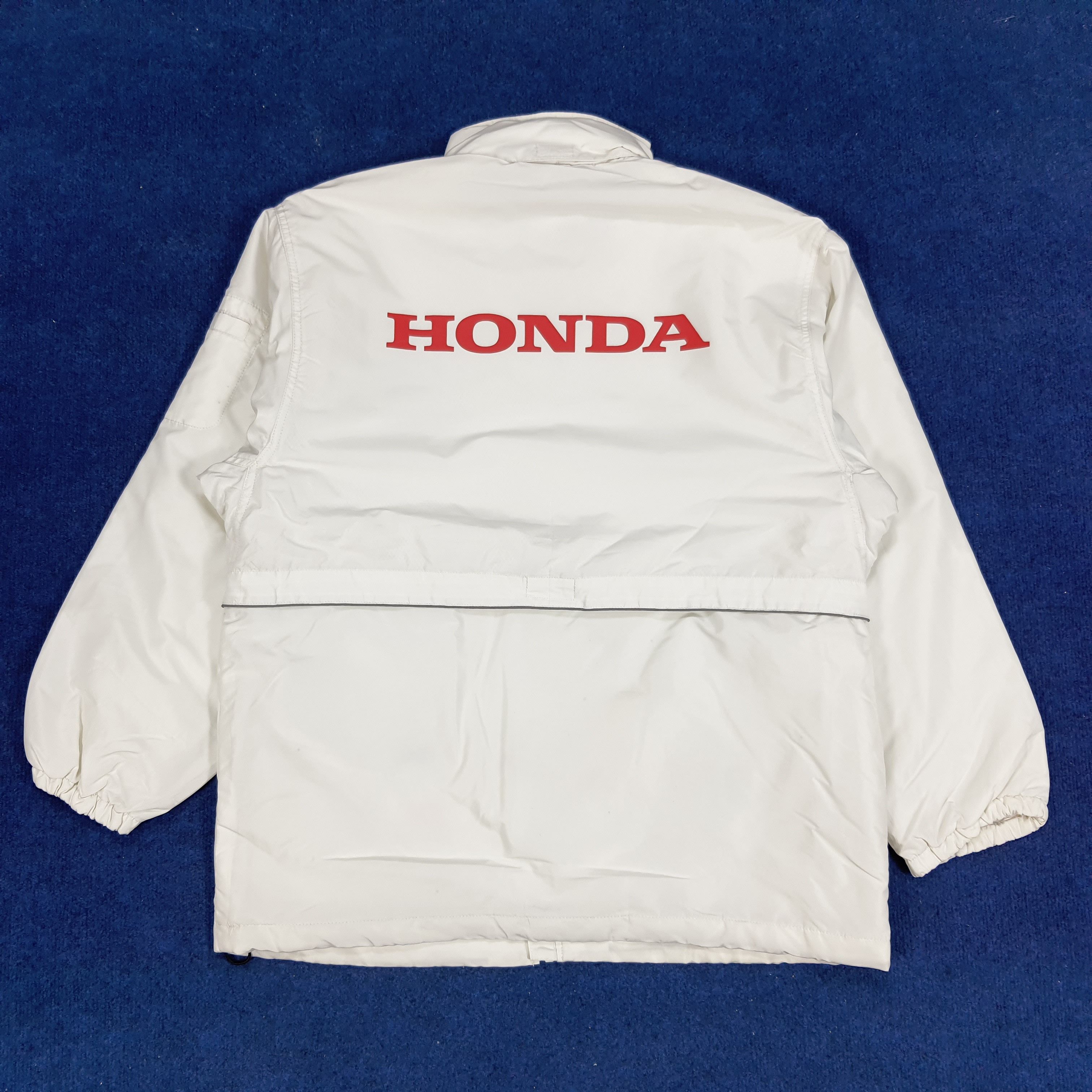 Honda × Vintage Vintage HONDA Racing Motorsports Japanese Brand Jacket Size US XL / EU 56 / 4 - 1 Thumbnail