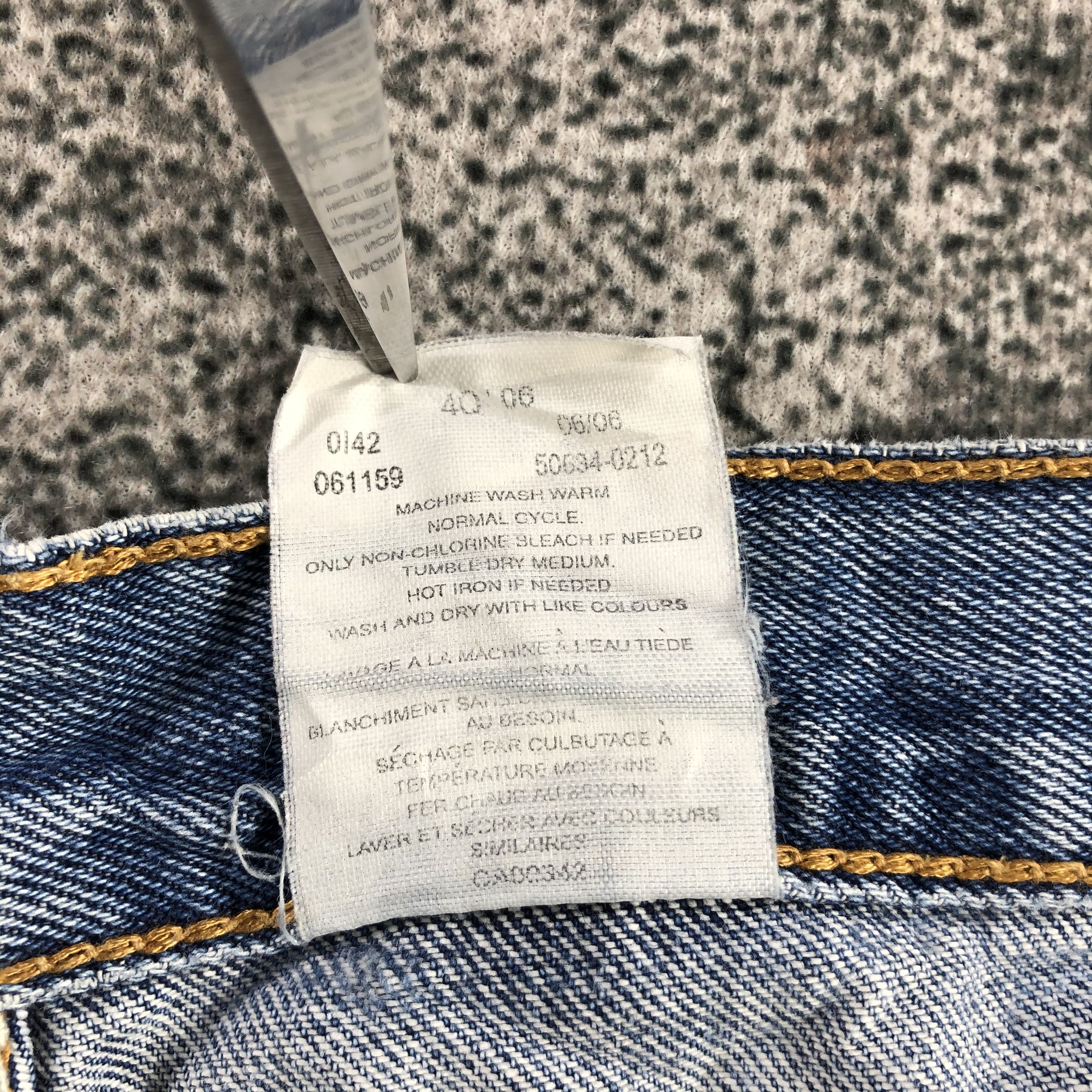 Levi's Vintage Levi's 505 Jeans Orange Tab Distress Denim KJ866 Size US 31 - 16 Thumbnail
