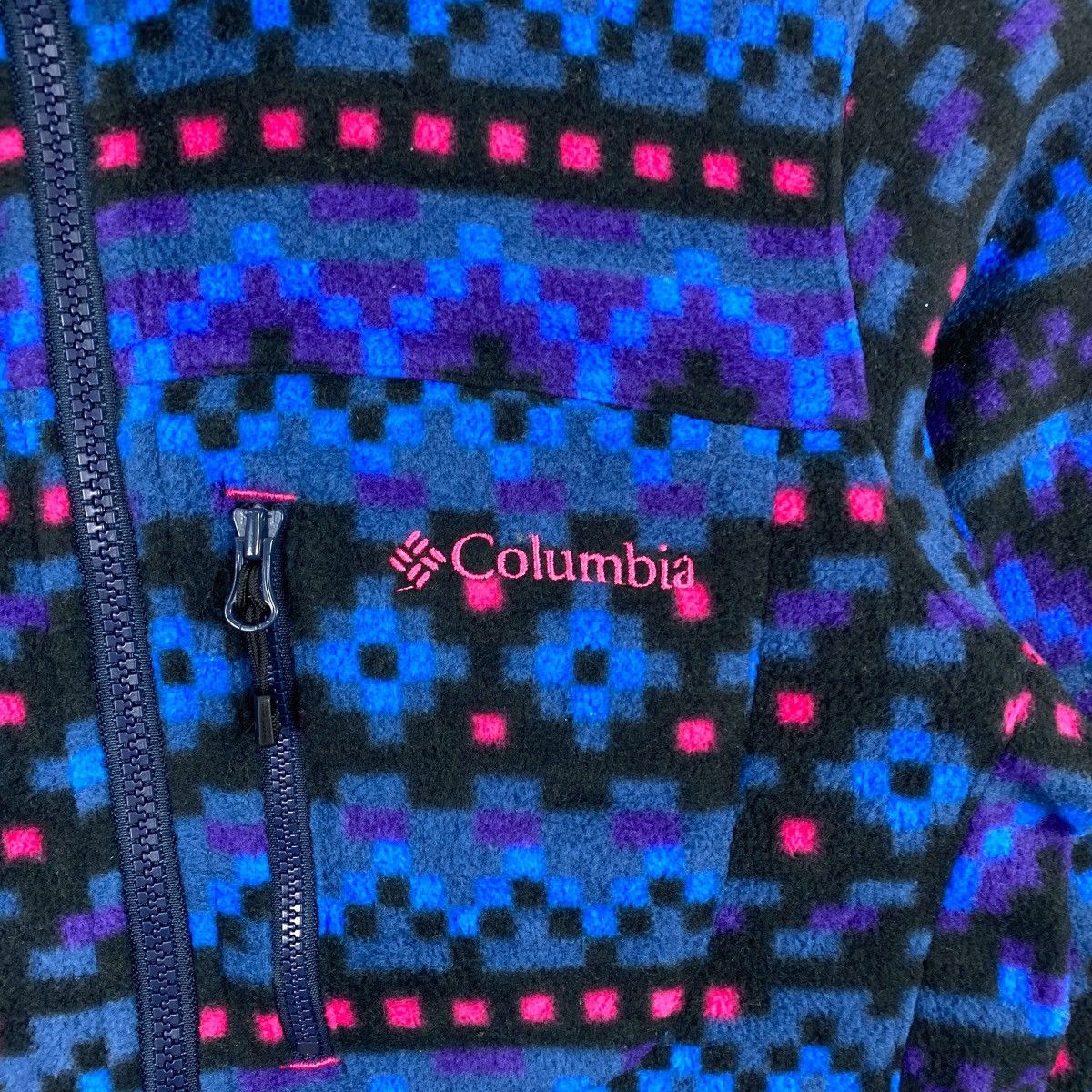 Columbia Vintage COLUMBIA INTERCHANGE Fabric Aztec Navajo Jacket Size S / US 4 / IT 40 - 3 Thumbnail