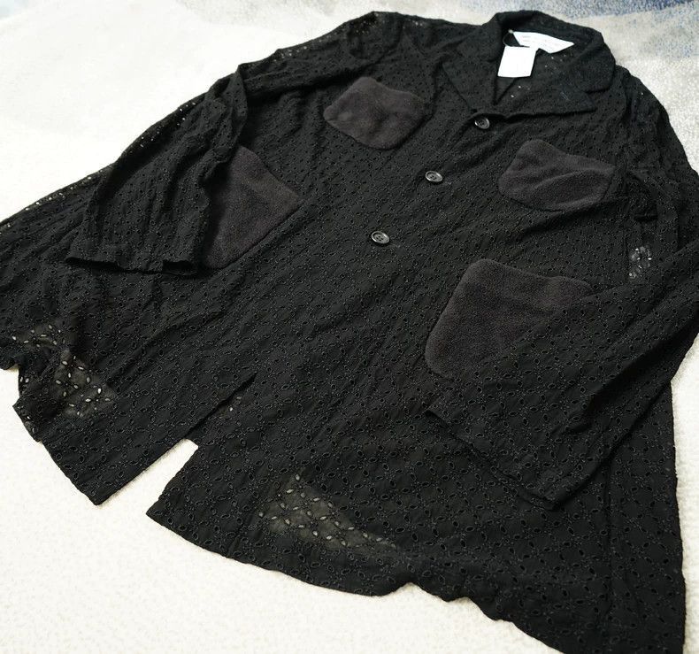 Comme des Garcons comme des garcons rayon cut-out embroidered jacket jacket-2 Size US S / EU 44-46 / 1 - 2 Thumbnail