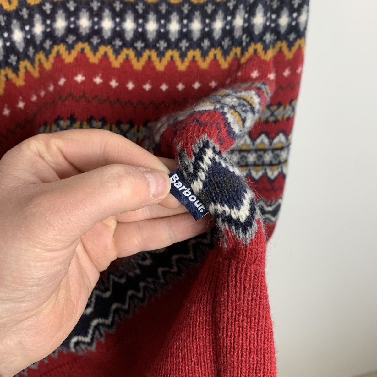 Barbour Barbour Fair Isle Winter Wool Sweater Size S Size US S / EU 44-46 / 1 - 8 Thumbnail