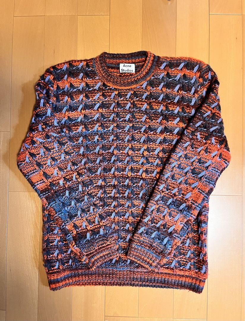 Acne Studios Chunky Wool Knit Sweater Size US L / EU 52-54 / 3 - 1 Thumbnail