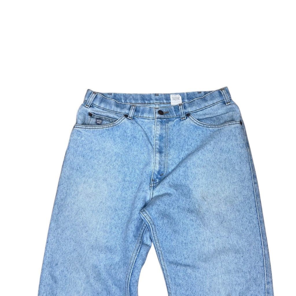 Levi's × Levi's Vintage Clothing × Vintage Vintage Levi’s Skoosh Baggy Jeans Western Light Wash 34x32 Size US 34 / EU 50 - 2 Thumbnail