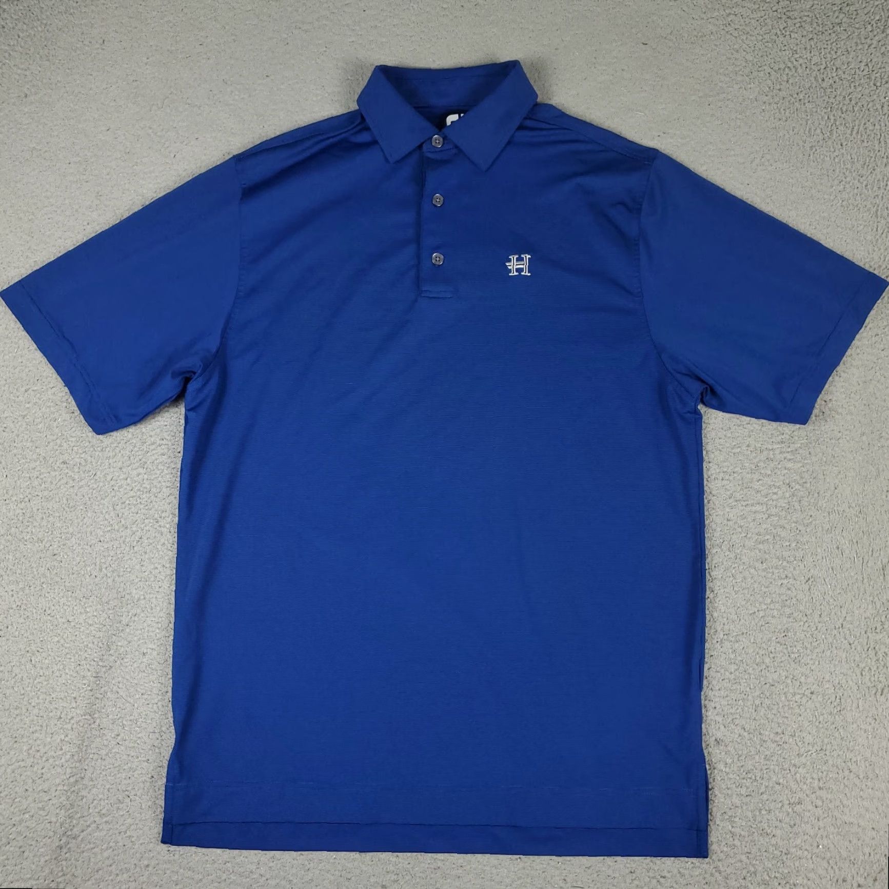 Footjoy FJ Polo Shirt Mens Size Medium Blue Golf Casual Short Sleeve Shirt Size US M / EU 48-50 / 2 - 2 Thumbnail