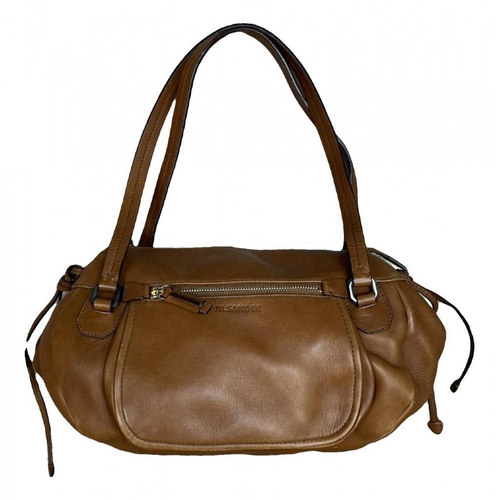 Jil Sander Handbag in Camel Brown, Women's Product Image