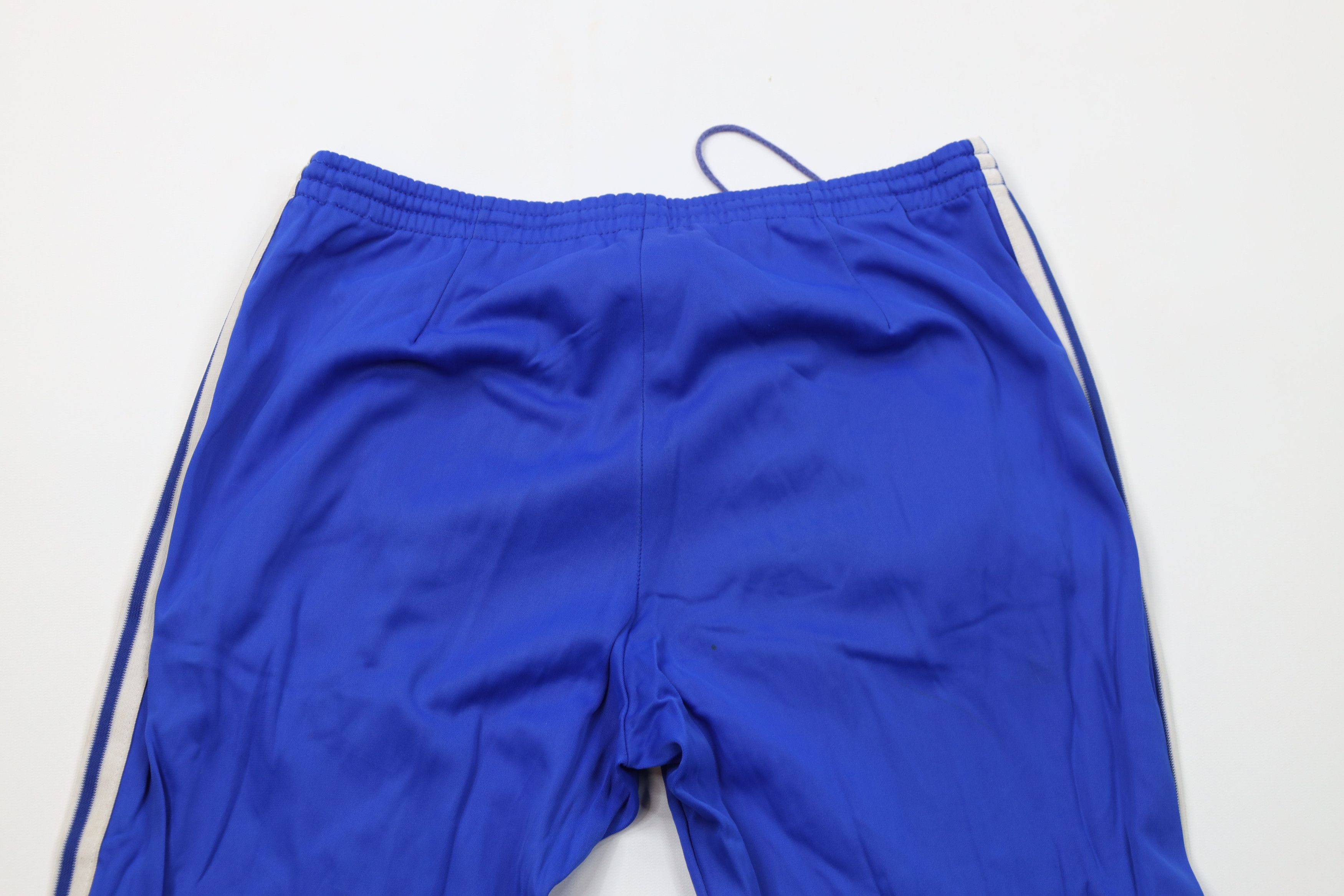 Adidas Vintage 70s Adidas Flare Wide Leg Pants Royal Blue France Size US 34 / EU 50 - 12 Thumbnail
