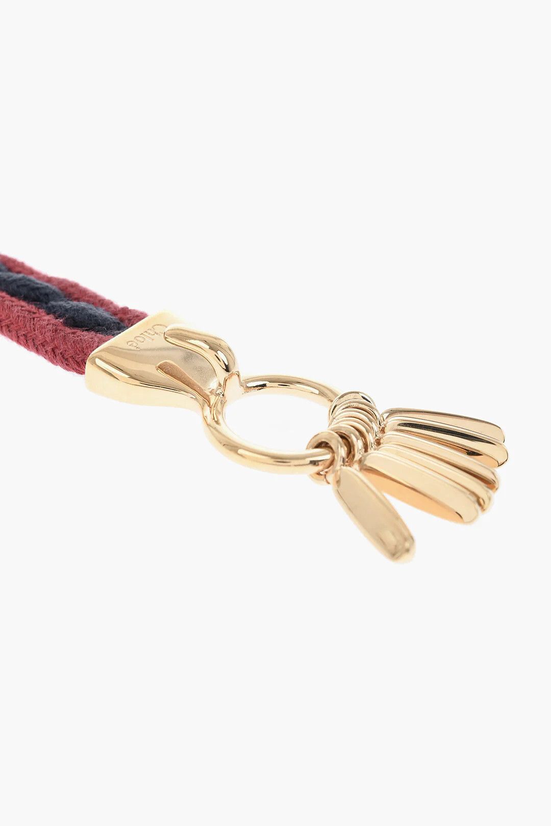 Chloe og1mm0426 Size: S/M / Two-Tone Rope Bracelet in Red Size ONE SIZE - 2 Thumbnail