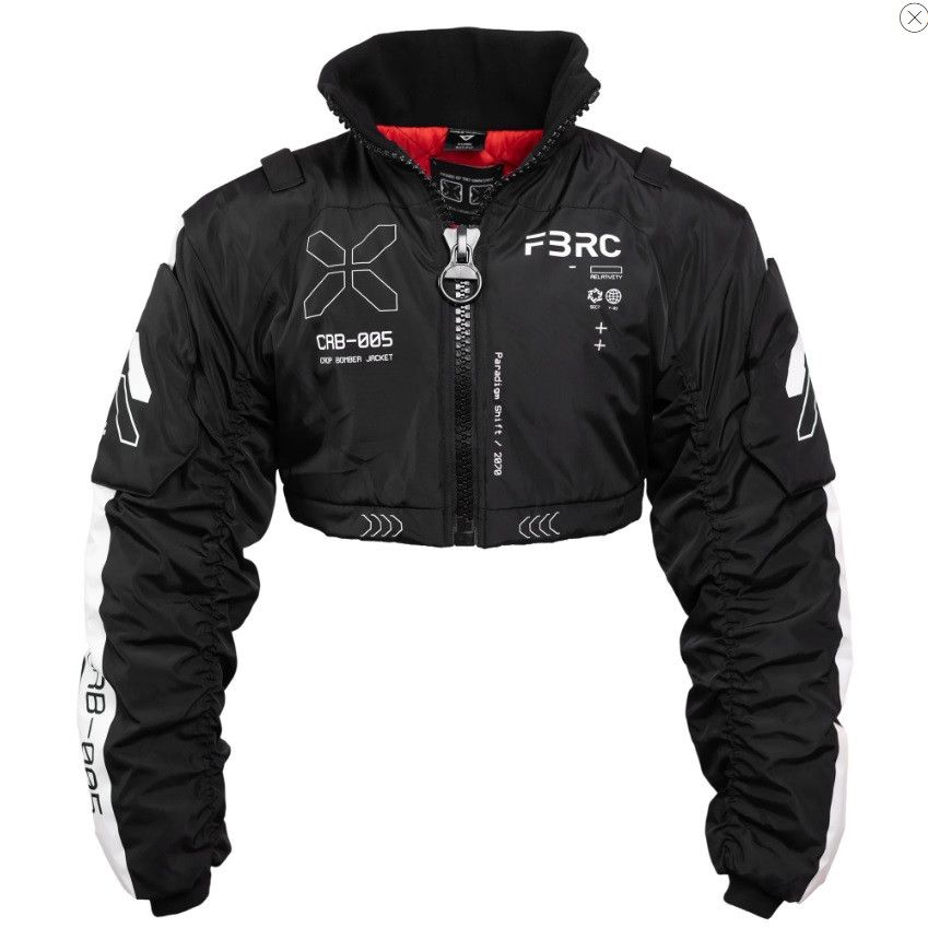 Other Fabric of the Universe CRB-005 Crop Bomber Jacket Size US L / EU 52-54 / 3 - 1 Thumbnail